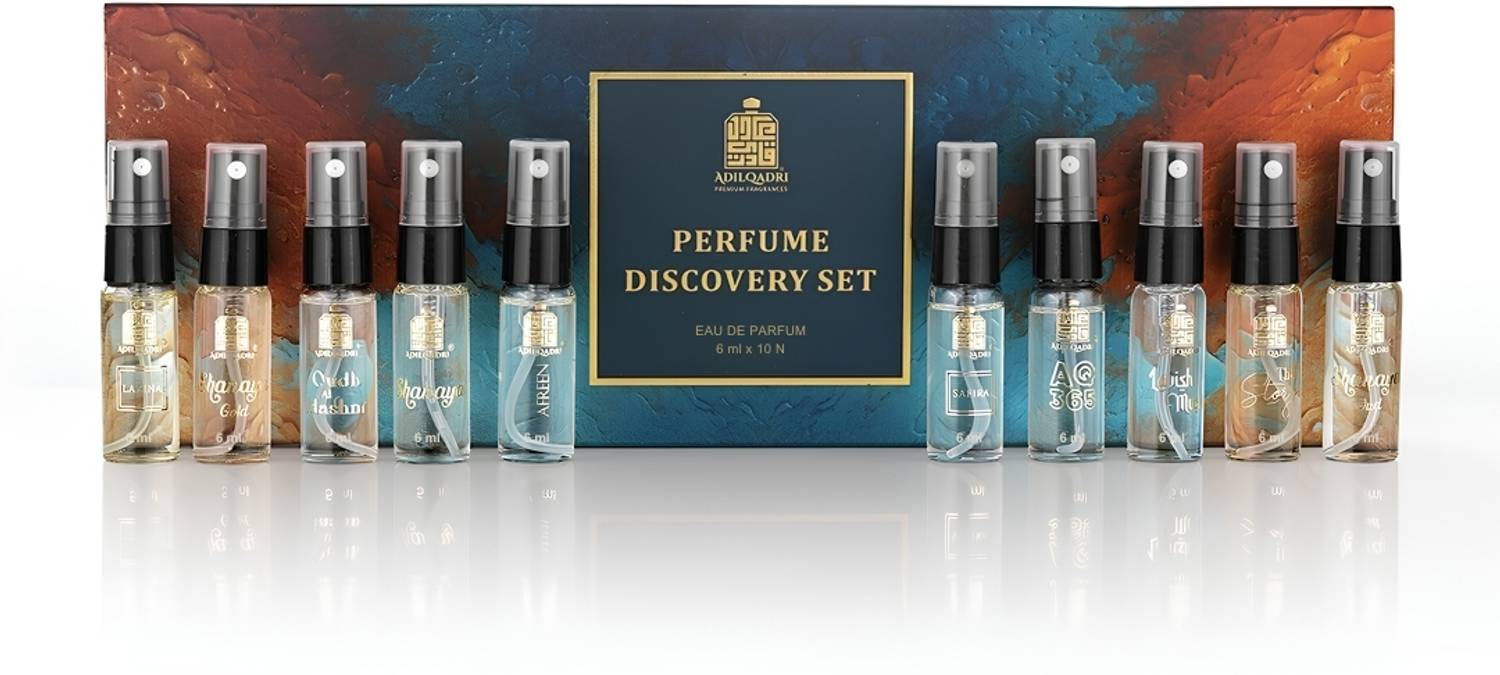 Adilqadri Perfume Discovery Set 10x6ml Pack of 10 · 6 ml (60 ml total) - Image 1