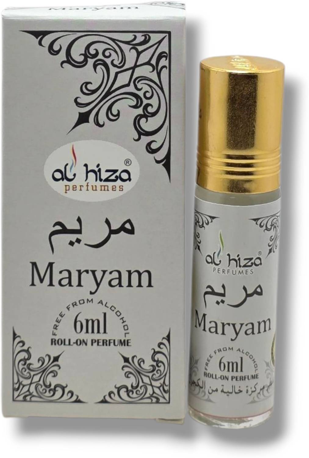Alhiza Maryam Roll-On Perfume | Alcohol-Free Attar | Perfume - 6 ml