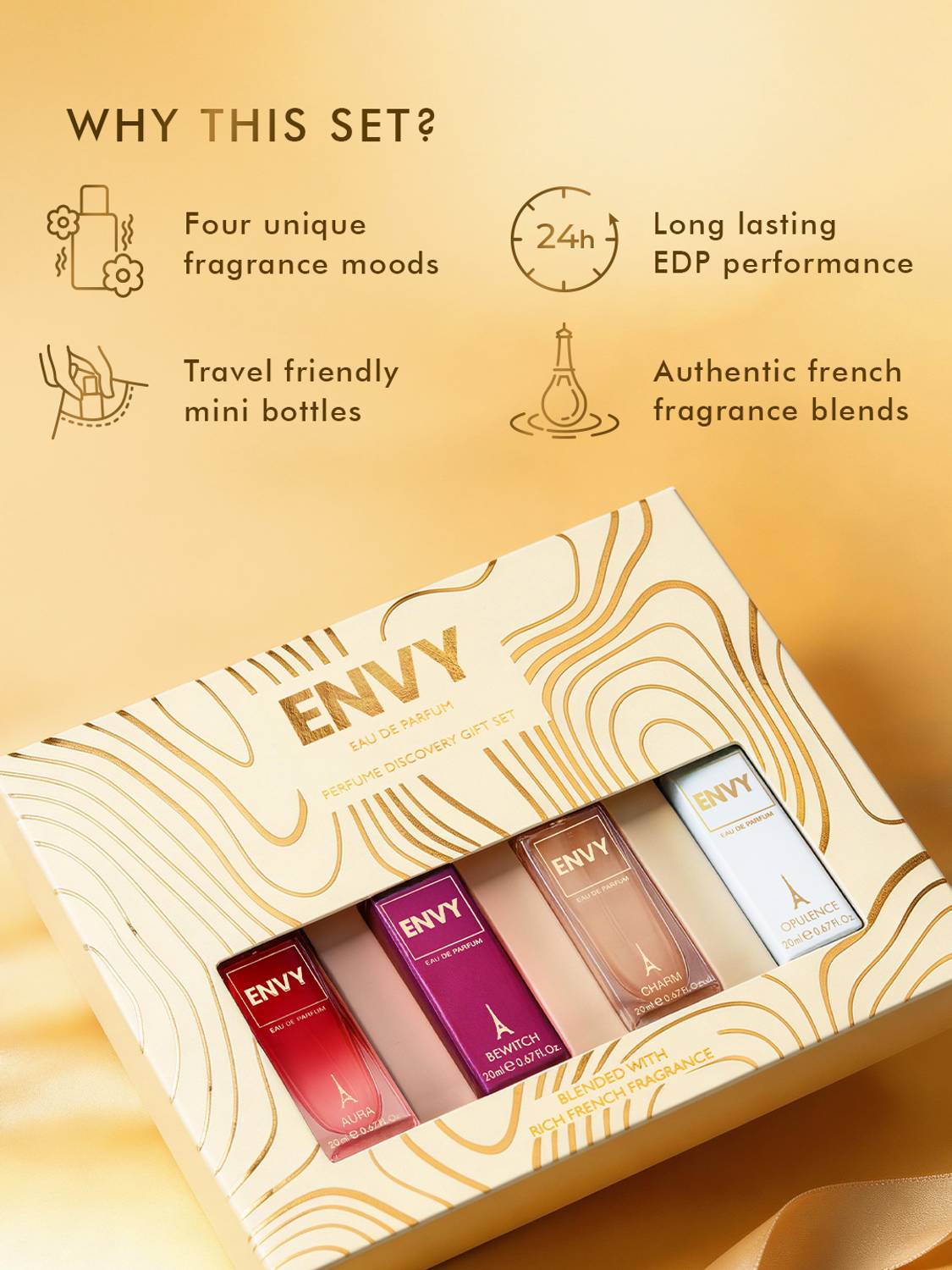 Envy Discovery Eau de Parfum 80 ml Gift Set - Image 4