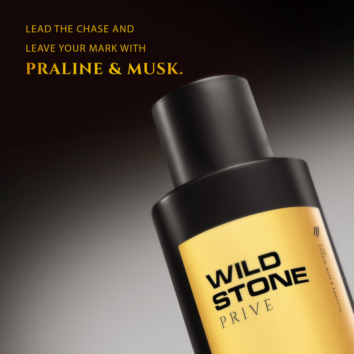 Image of Wild Stone PriveW3 Praline & Musk Parfum, Luxury Premium Perfume, Warm & Vanilla Fragrance, Eau de Parfum - 100 ml