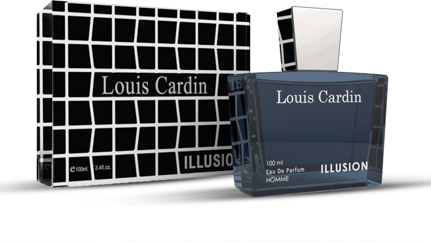 Image of Louis Cardin Illusiion Homme EDP 100ml + Get free T-Shirt Perfume - 100 ml