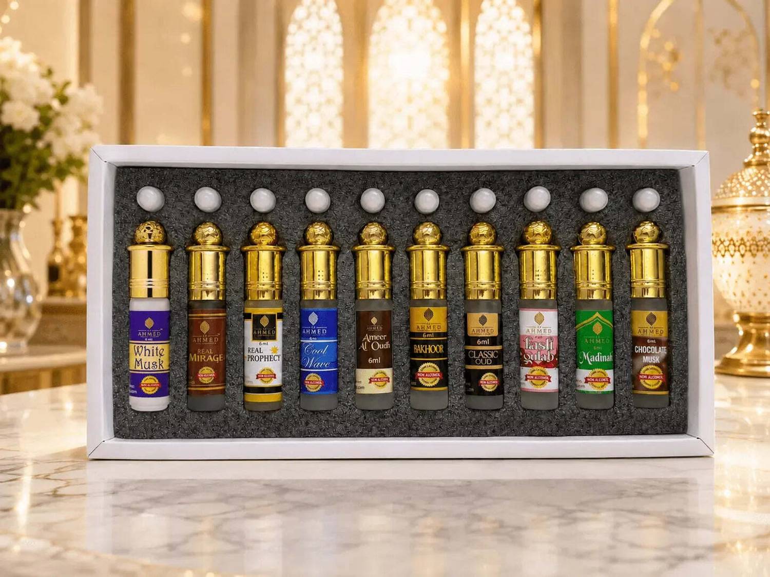 Al Ahmed 10 PCS Aura Attar Perfume 60 ml - Image 4