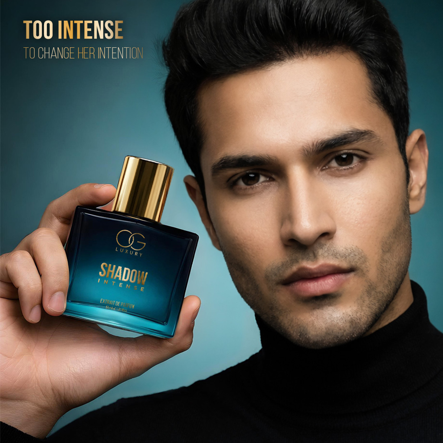 Image of OG LUXURY India's First & Strongest Perfume Shadow Intense, Long Lasting Premium Extrait De Parfum - 50 ml