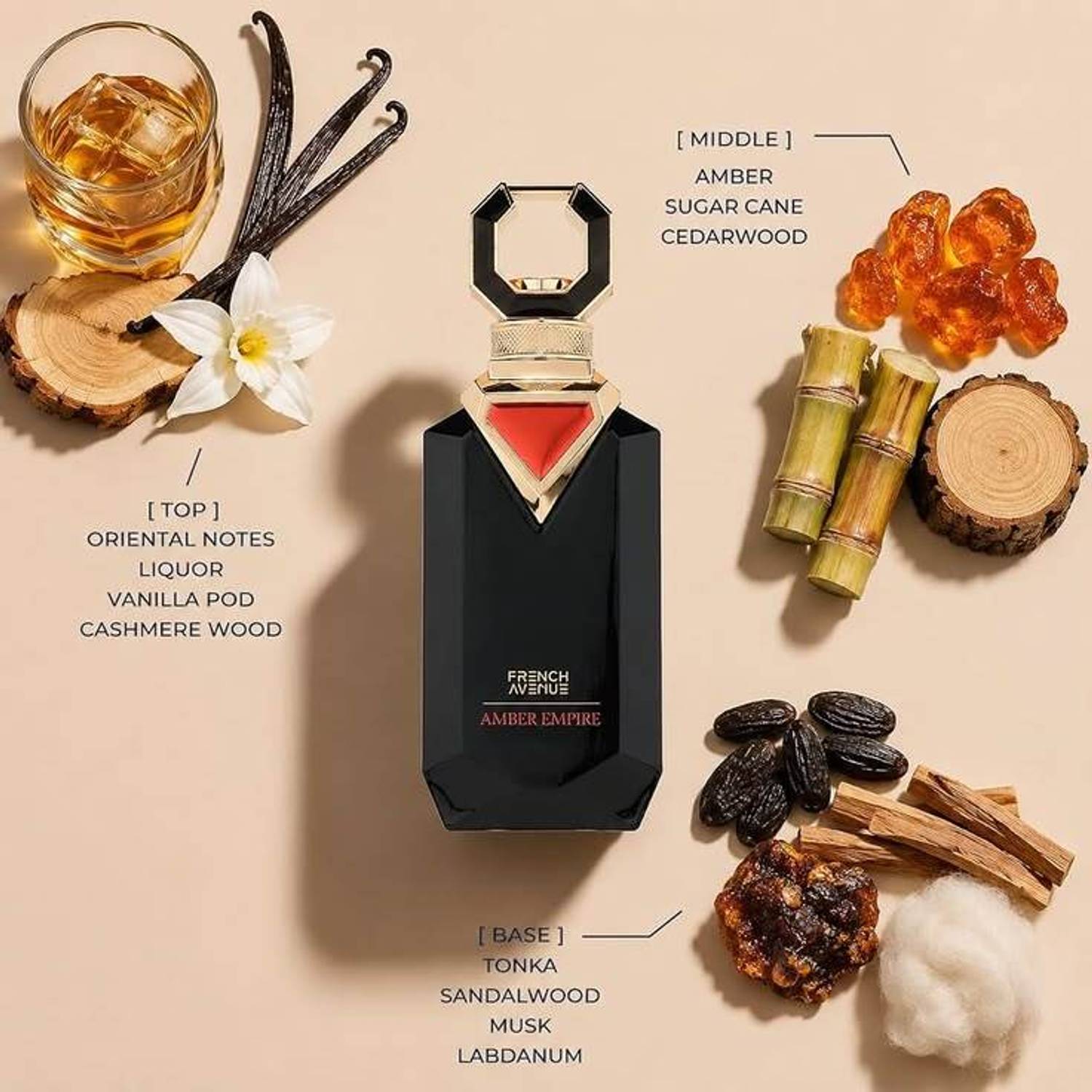 French Avenue Amber Empire Perfume 100 ml - Image 2
