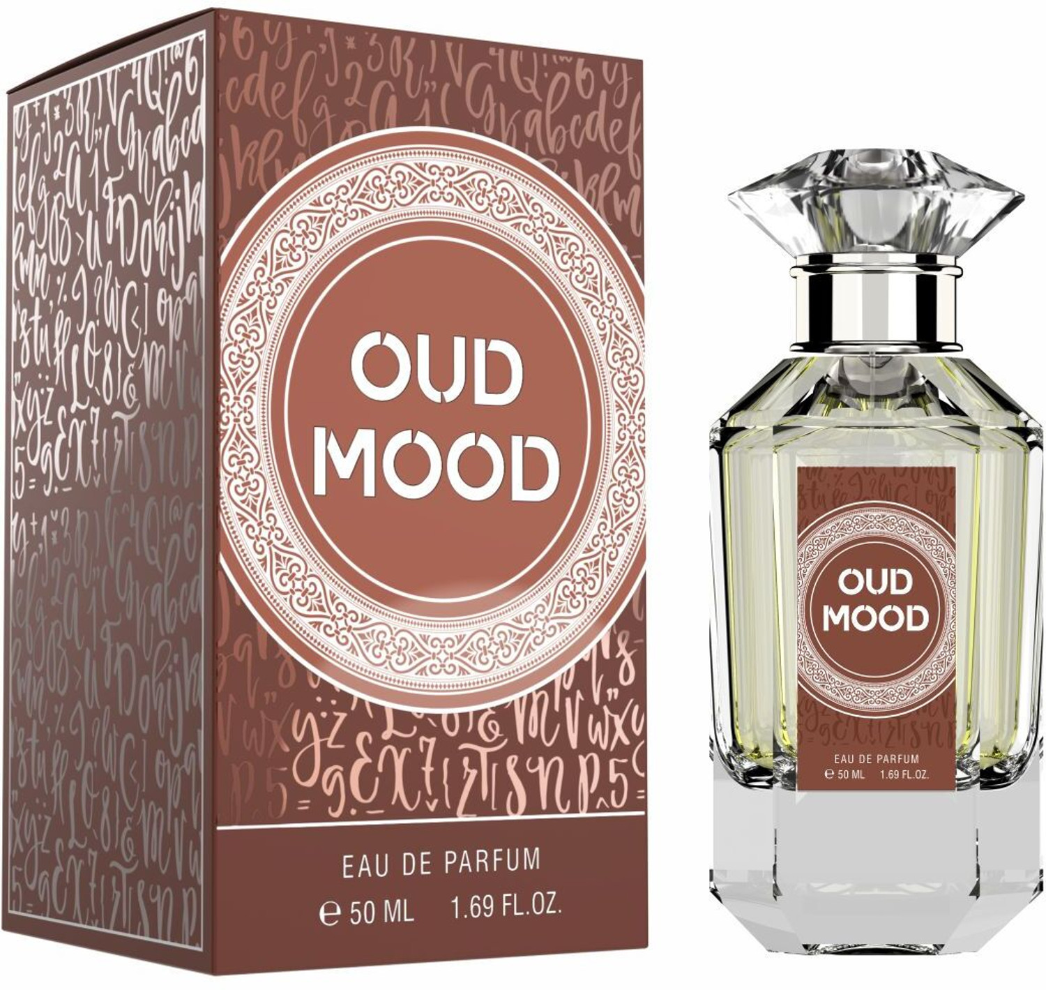 MEENA OUD MOOD Unisex Eau De Parfum 50ML, Long Lasting Perfume, Travel Friendly Eau de Parfum  -  50 ml