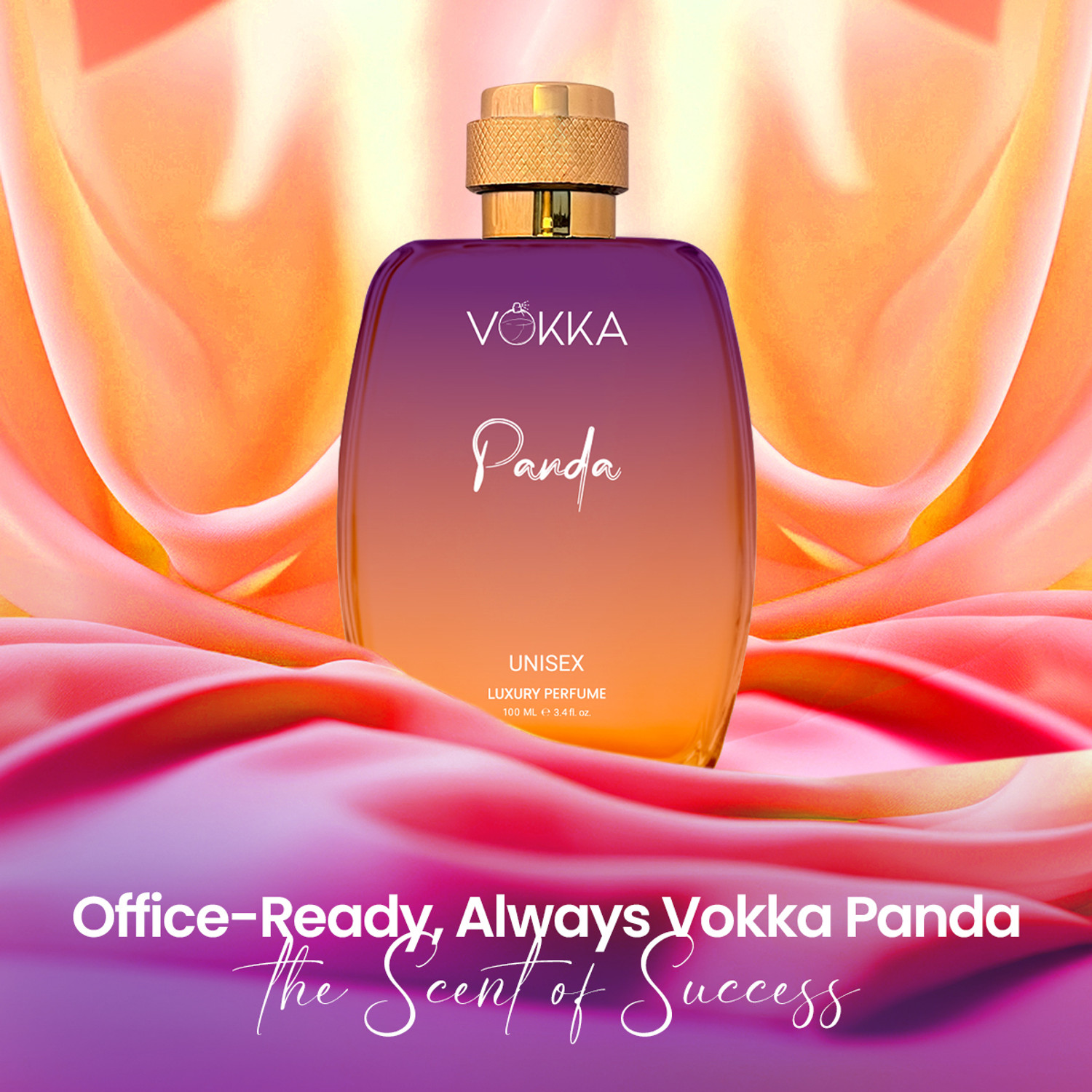 Image of VOKKA Panda 100ml Perfume | Unisex Luxury Long Lasting Ambery Perfume Eau de Parfum - 100 ml