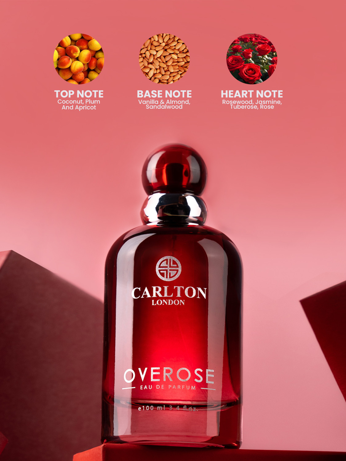 Image of CARLTON LONDON Overose Perfume - 100ml Eau de Parfum - 100 ml