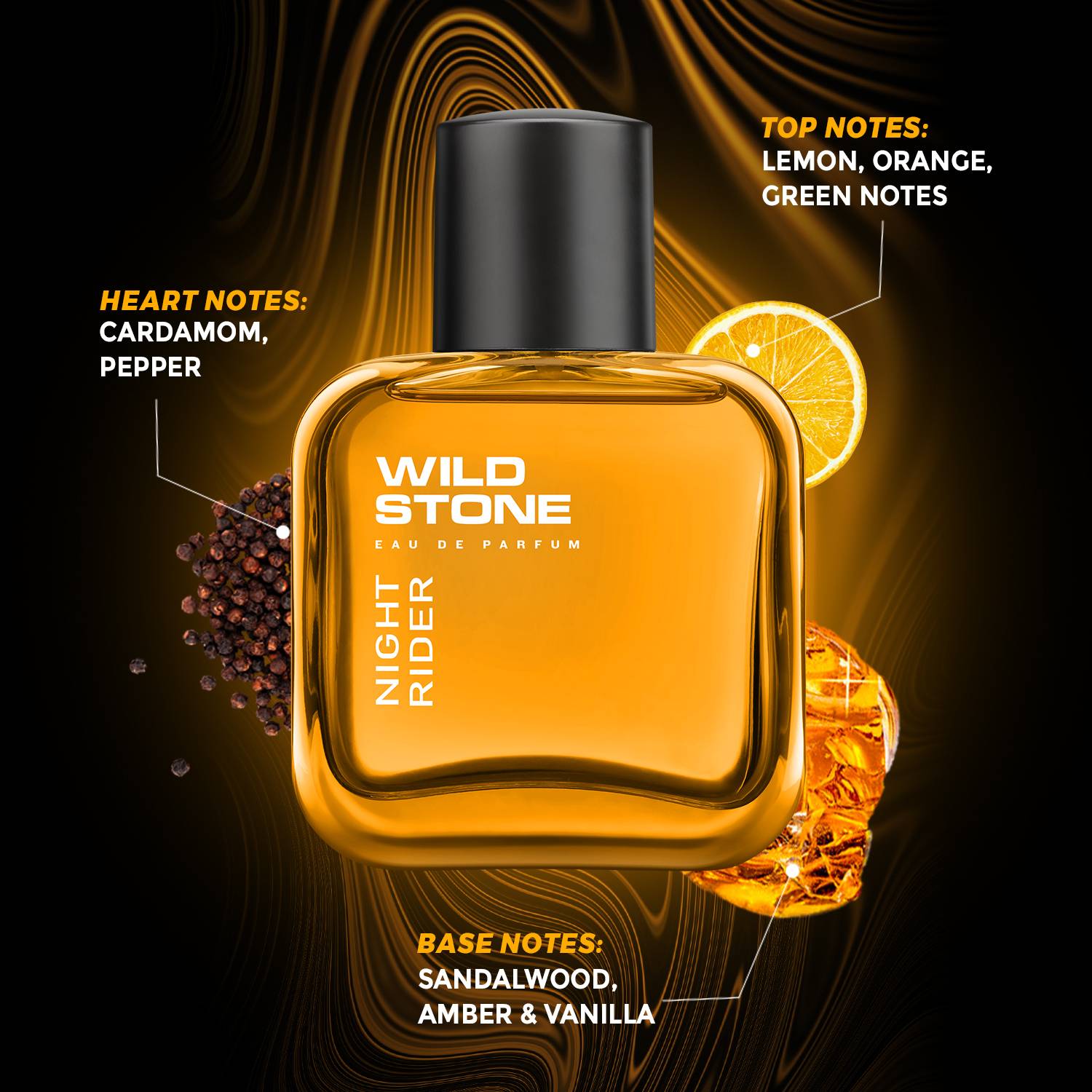 Wild Stone Night Rider Perfume For Men 50 ml - Image 3