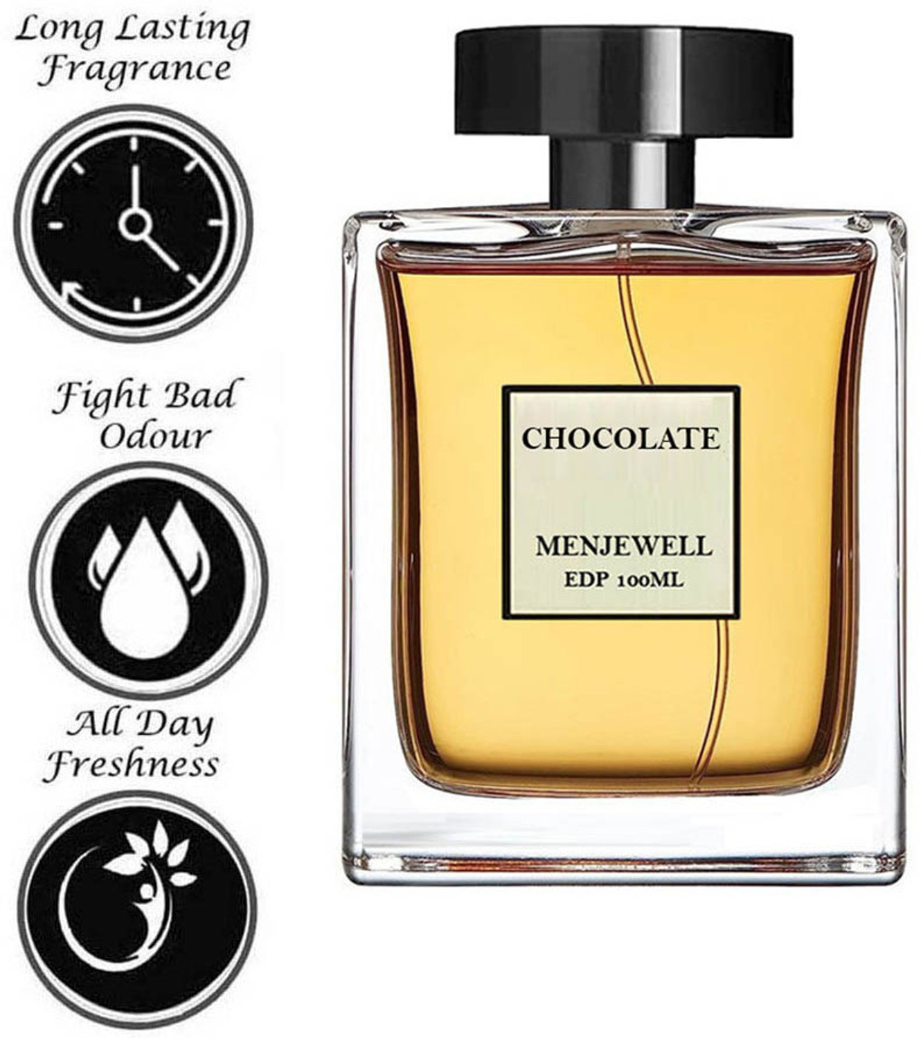 Image of Menjewell CHOCOLATE Perfume For Men|Long Lasting Fragrance For Men|Daily Wear Fragrance Eau de Parfum - 100 ml