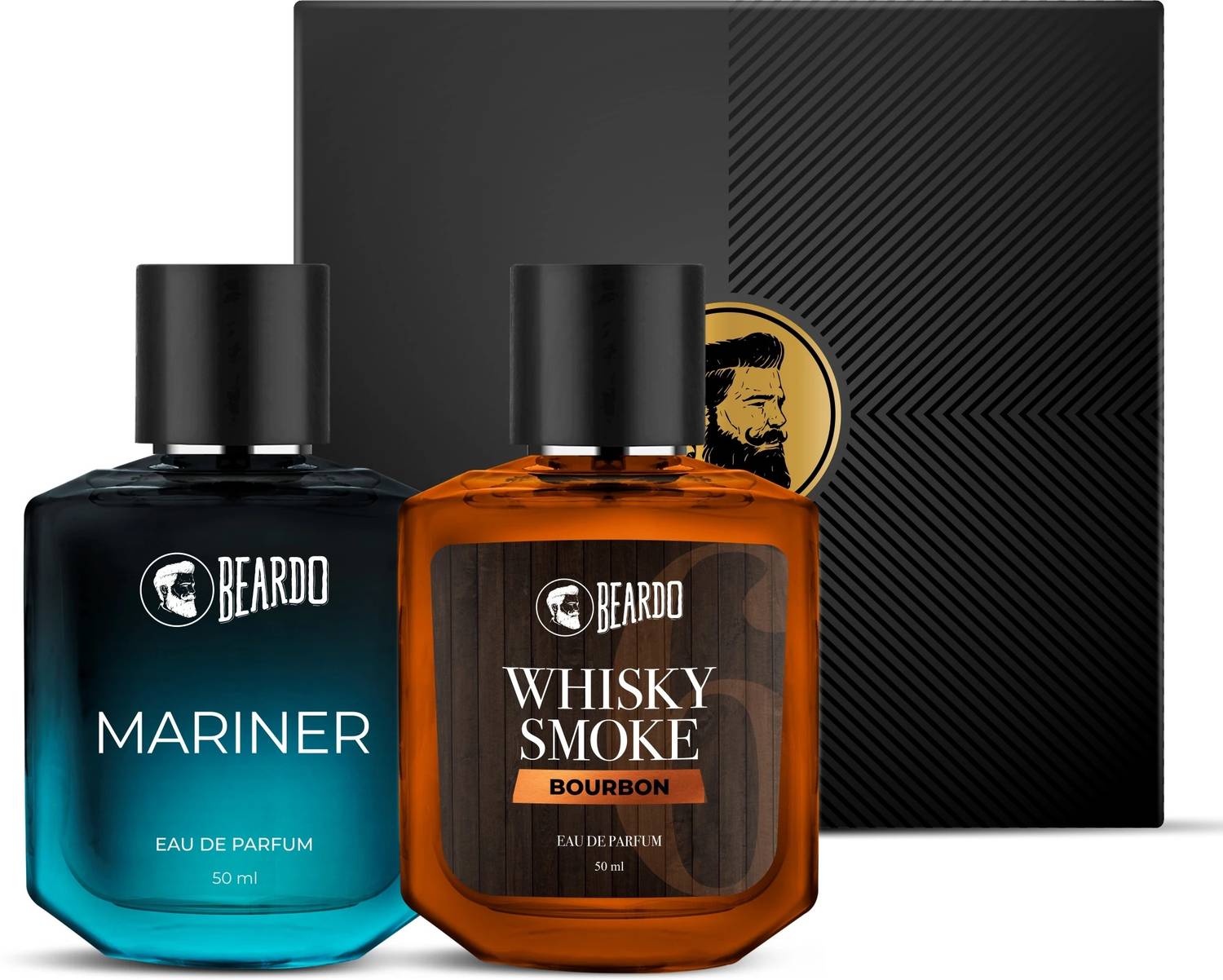 BEARDO Whisky Smoke Bourbon & Mariner EDP Set 100 ml