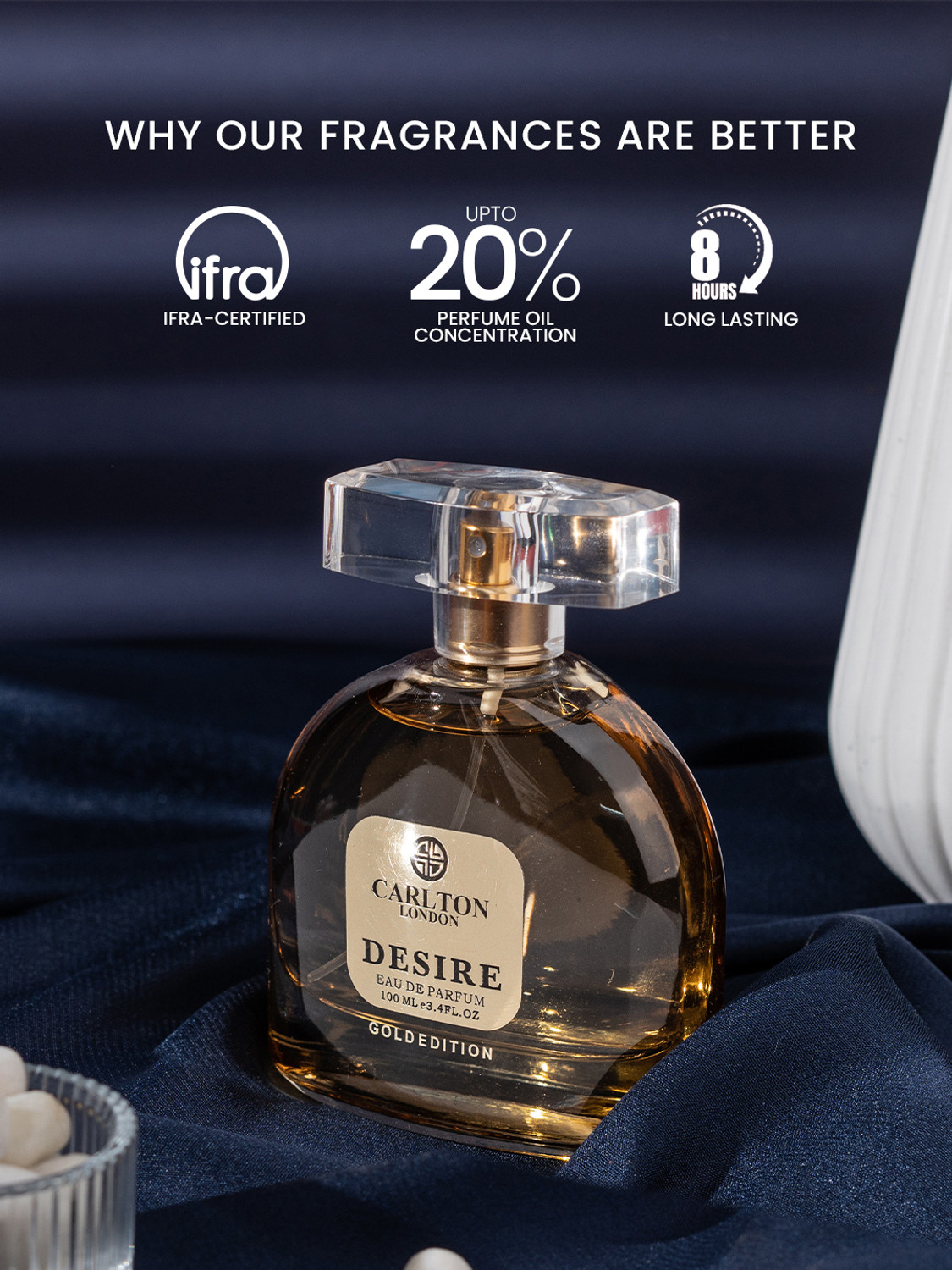 Image of CARLTON LONDON Women Limited Edition Desire Eau de Parfum Perfume - 100 ml