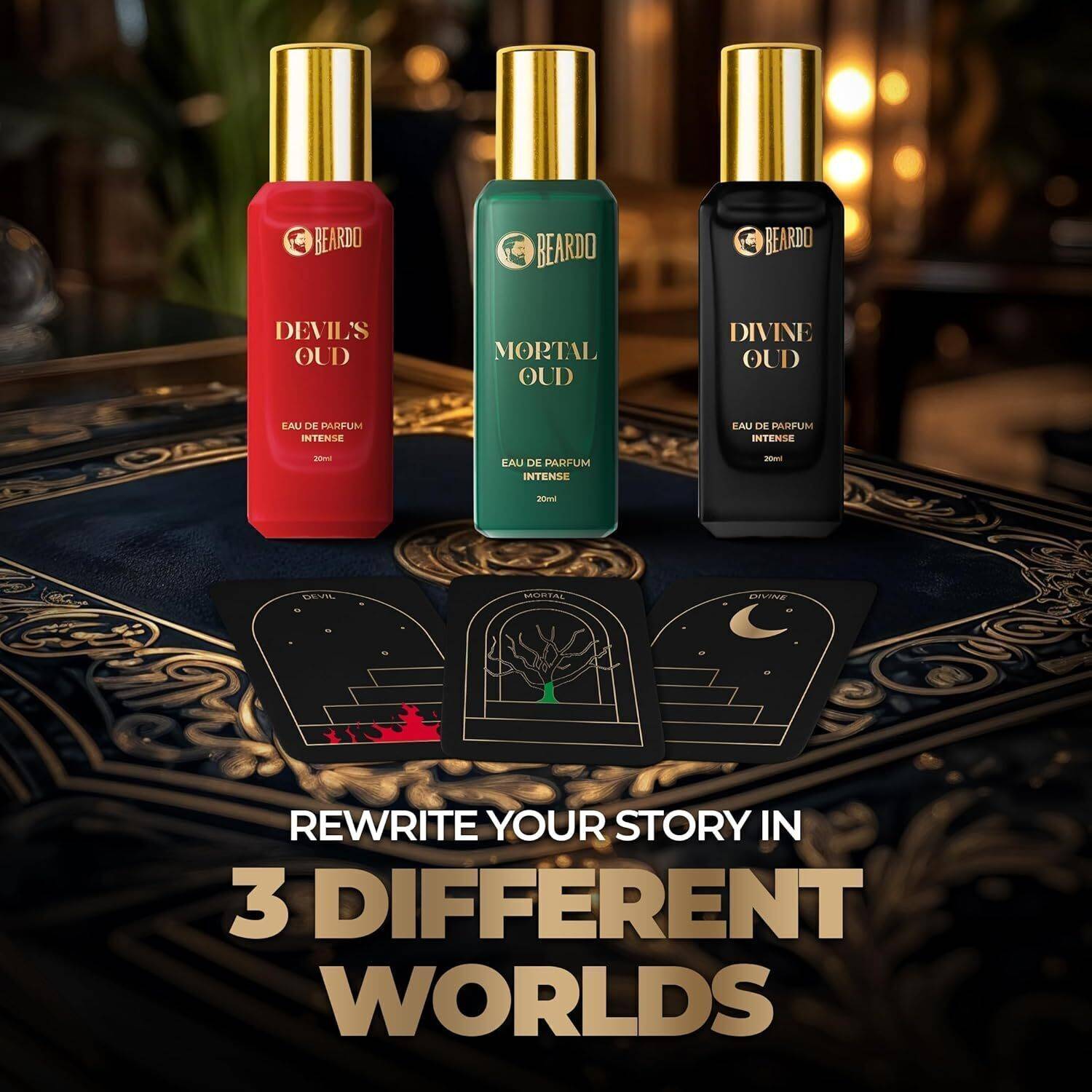 BEARDO Three Realms Luxury Oud Giftset - 60 ml - Image 3