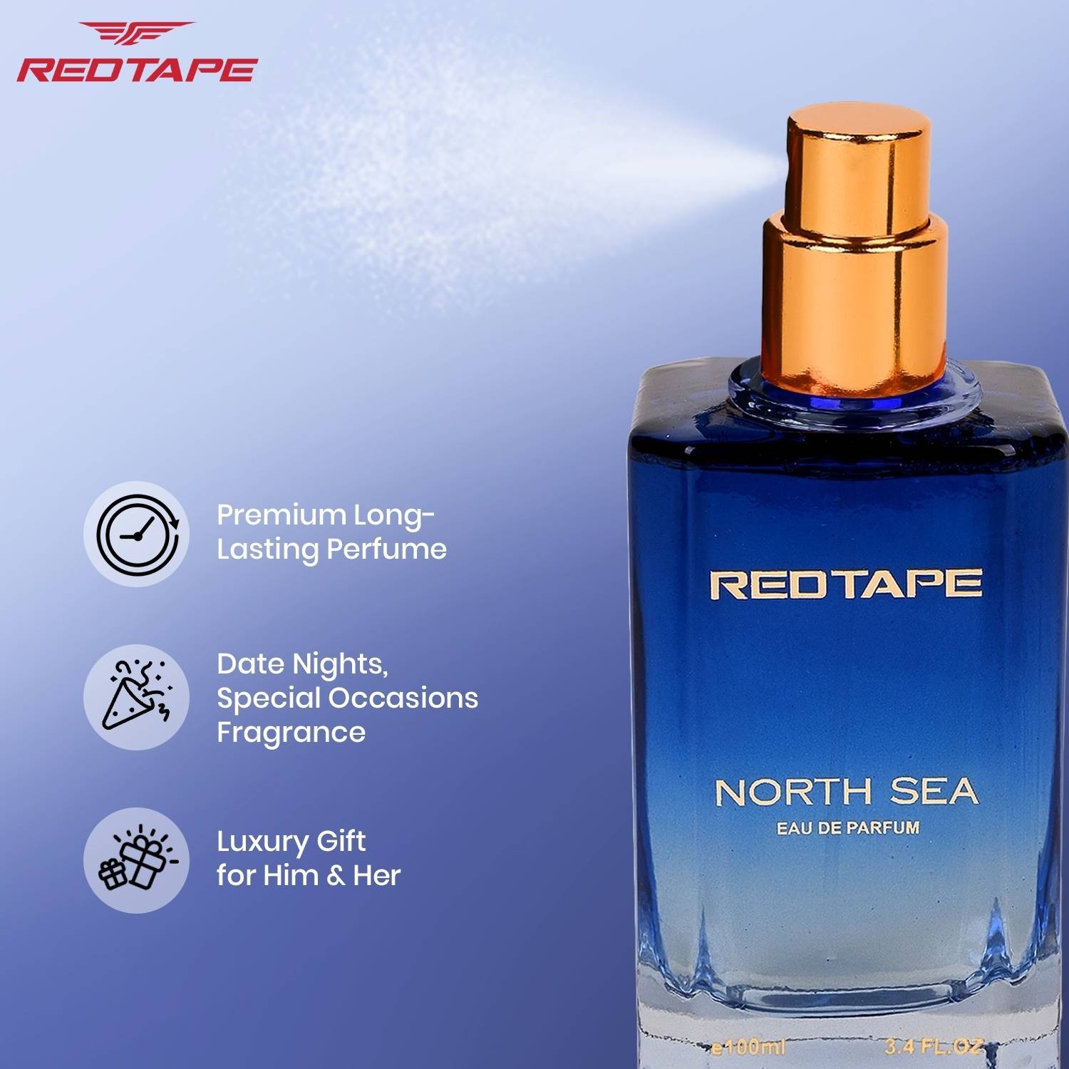 Red Tape North Sea Eau de Parfum 100 ml - Image 5