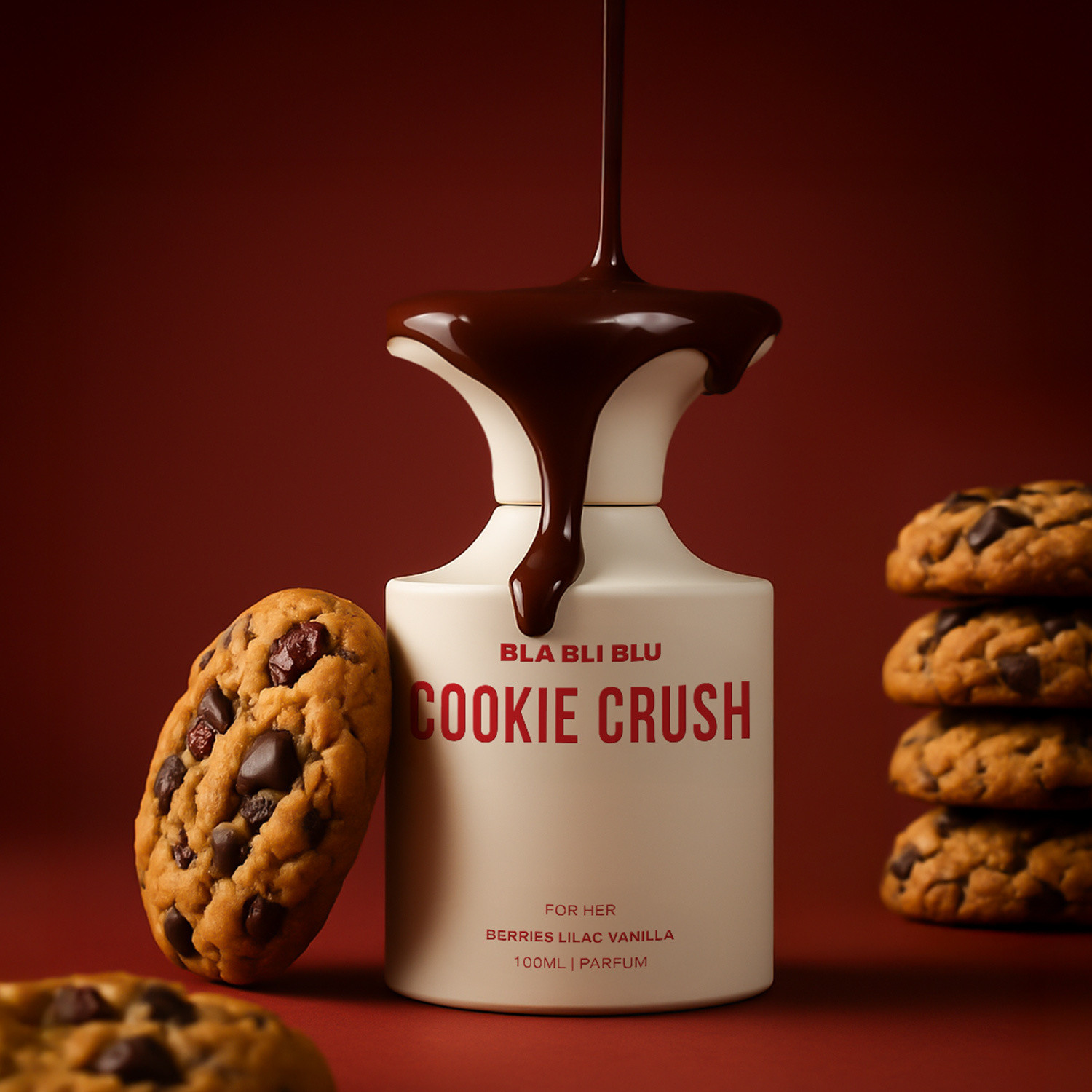 Image of BLA BLI BLU Cookie Crush Women Pefume Fruity & Woody Notes Long Lasting Perfume - 100 ml