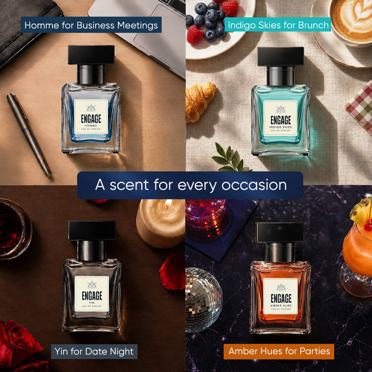 Engage Luxury Assorted Gift Set 4x20ml 80 ml - Image 4