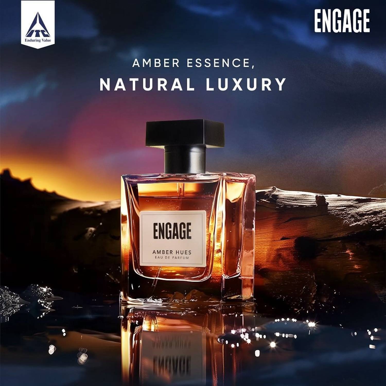 Engage Amber Hues Eau de Parfum 100 ml - Image 3