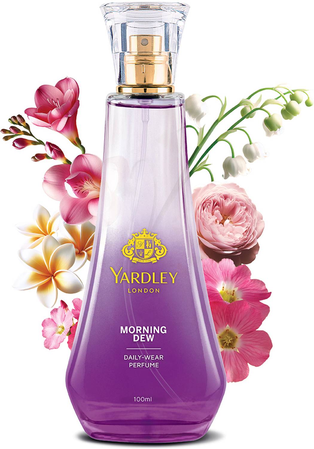 Yardley London Morning Dew Floral Scent Perfume 100 ml - Image 2