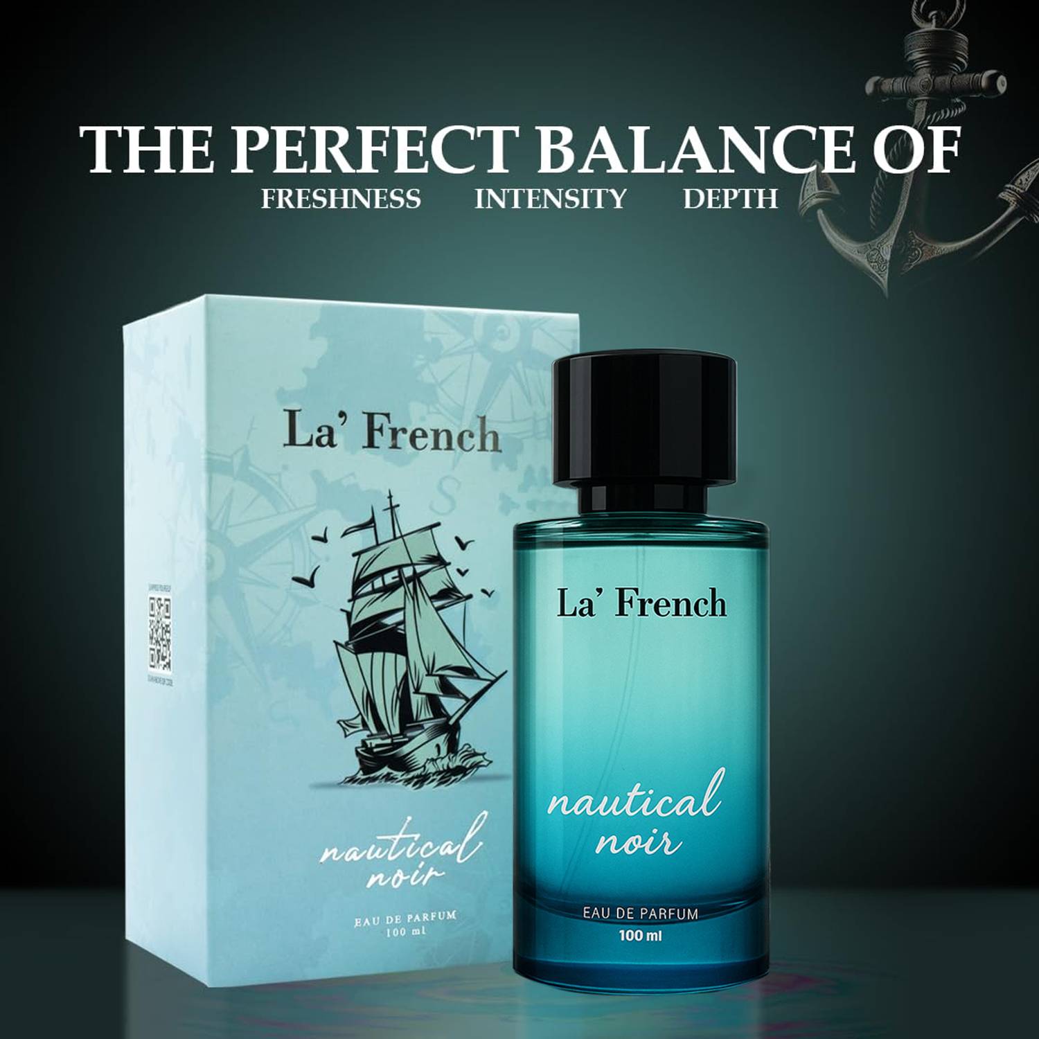 La French Nautical Noir Perfume 100 ml - Image 5