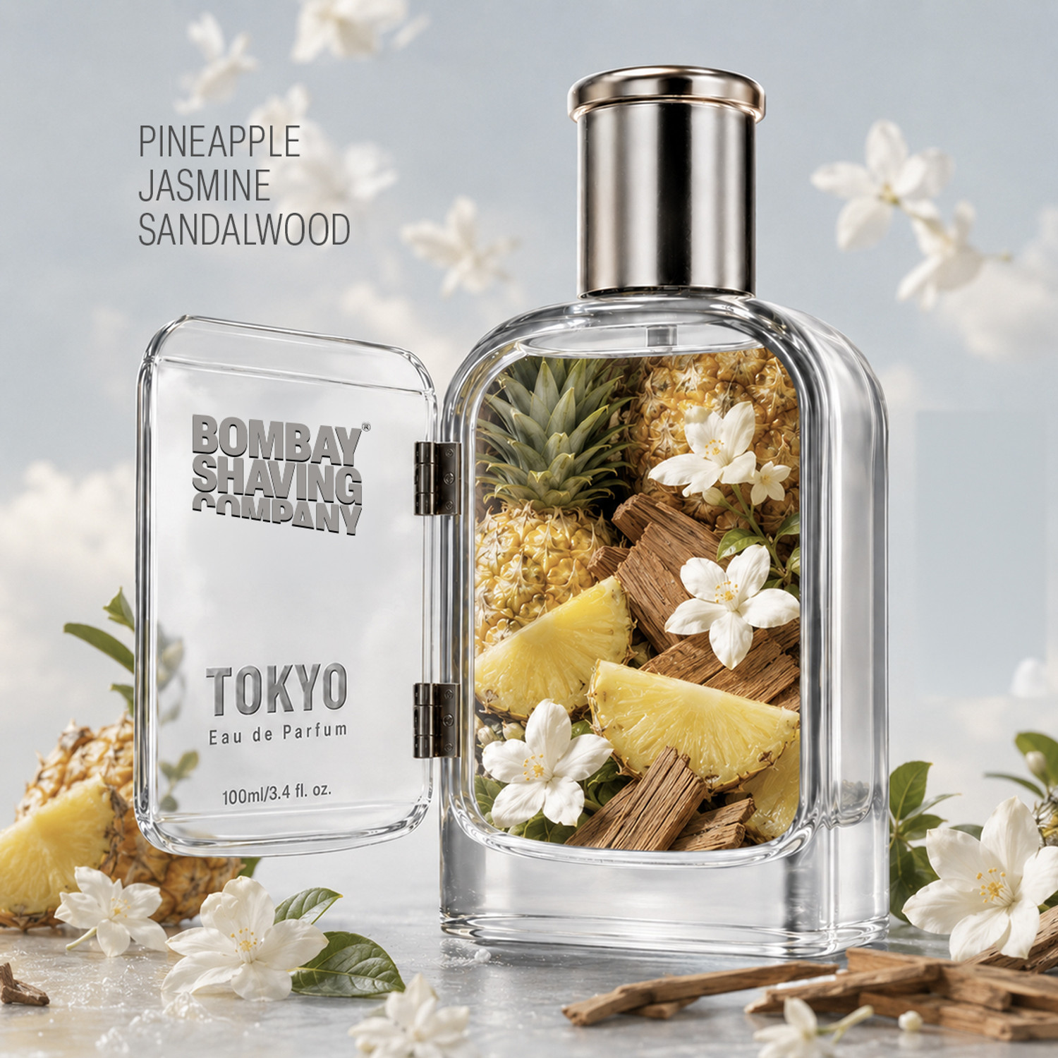 Image of BOMBAY SHAVING COMPANY Premium Fragrance Gift Set Perfume| Fresh, Woody & Oriental Eau de Toilette - 200 ml