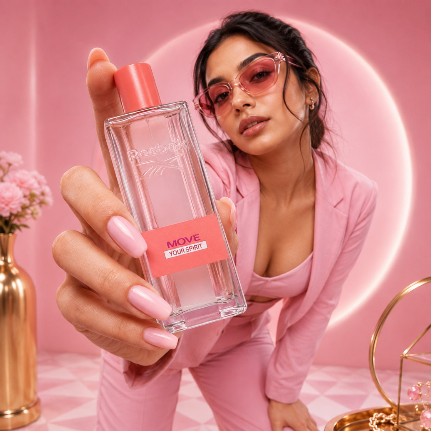 Image of REEBOK Move Your Spirit | Floral Fruity Premium Perfume for Women 100ml Eau de Toilette - 100 ml