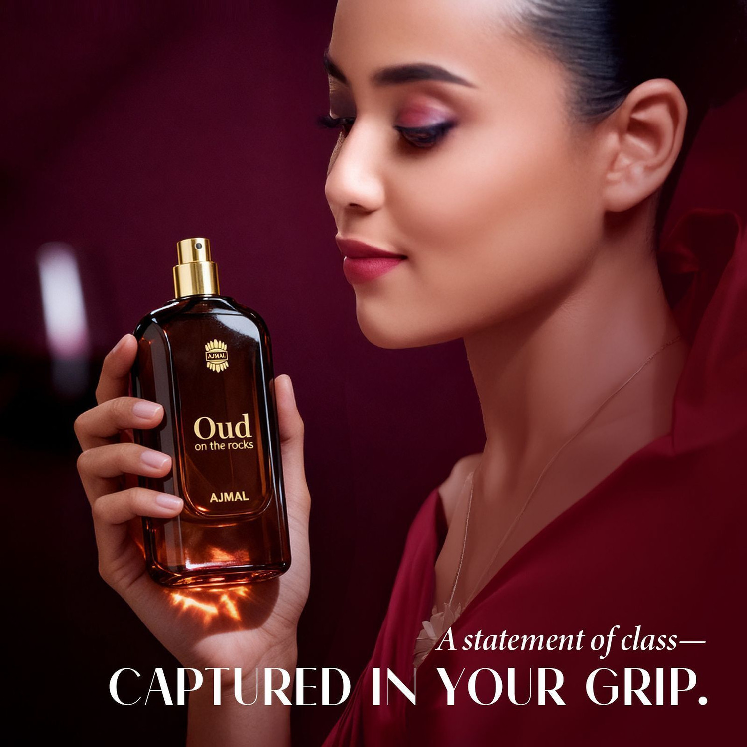 Image of Ajmal Oud On The Rocks Luxury Perfume, Lavender, Sandalwood, Strong & Long Lasting Eau de Parfum - 100 ml