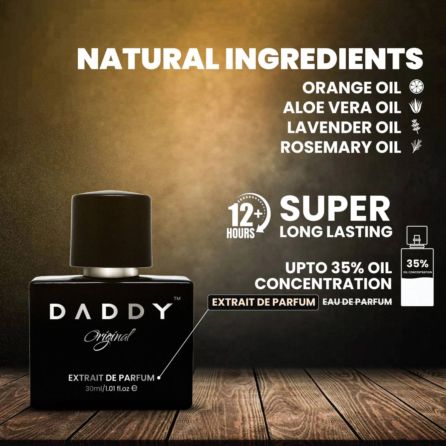 DADDY Player & Original Fragrance Spray 60 ml - Image 2