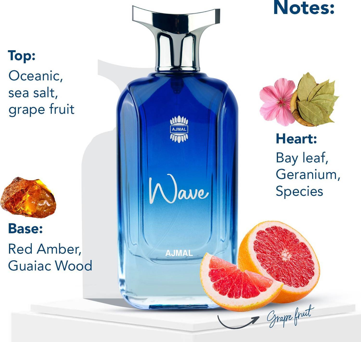 Ajmal Wave 100 ml Eau de Parfum for Men - Image 5
