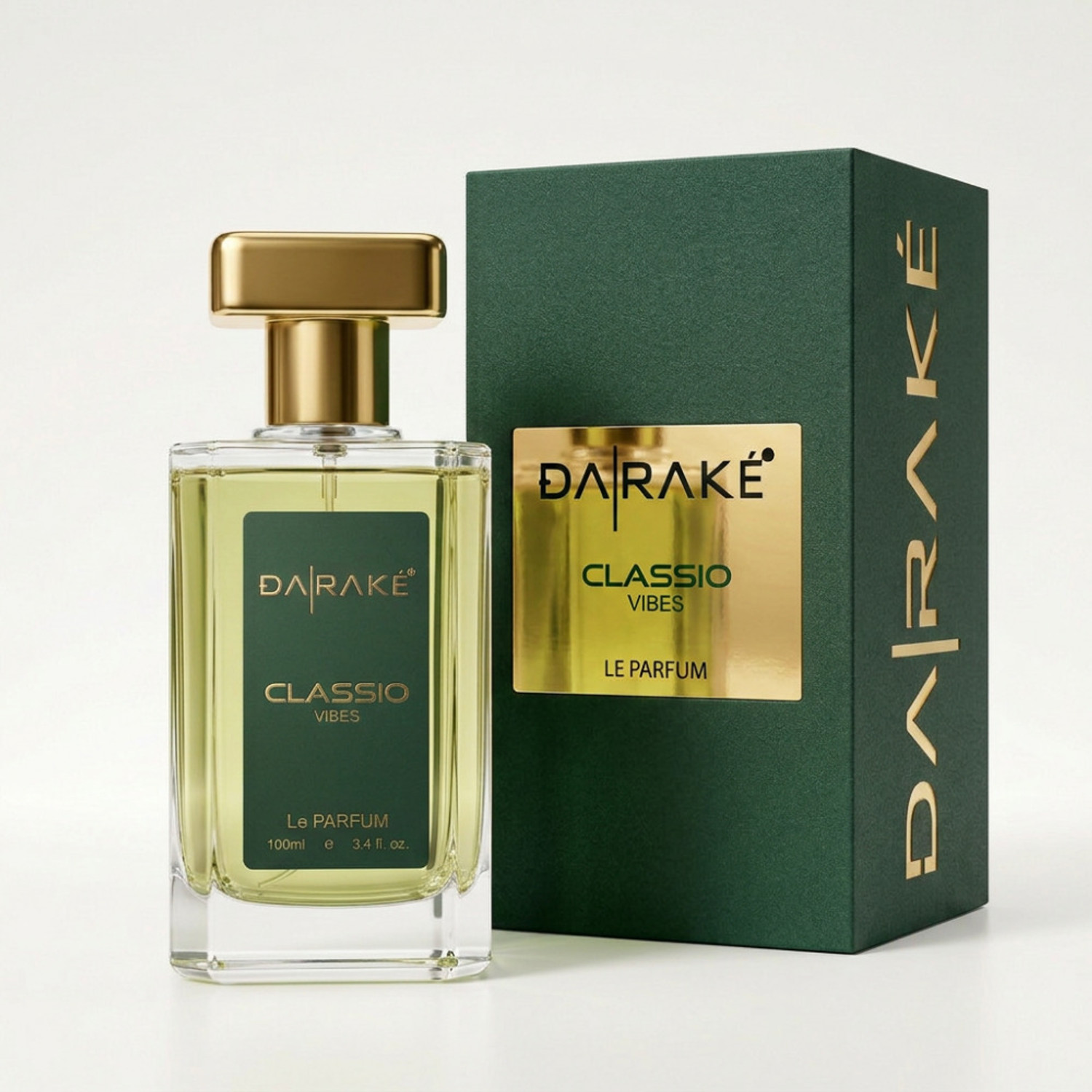 Image of DA RAKE Classio Vibes Perfume for 12 Hours Long Lasting | Lemon Grass & Tonka Bean Perfume - 100 ml