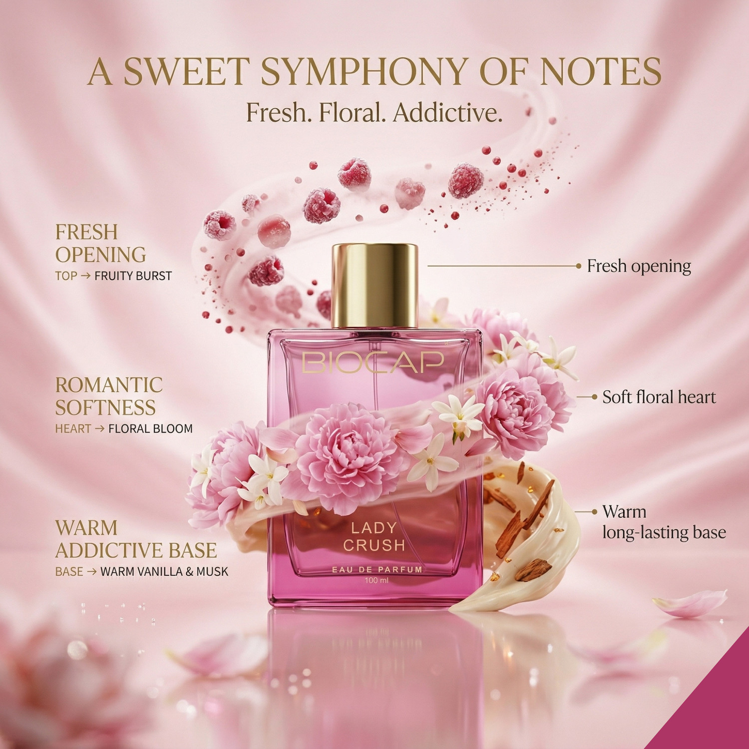 Image of BIOCAP Lady Crush Eau de Parfum - 100 ml