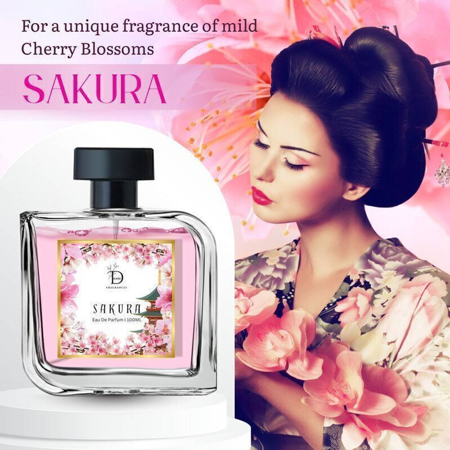 DIONII Japan Edit Sakura Women's Eau De Parfum 100 ml - Image 3