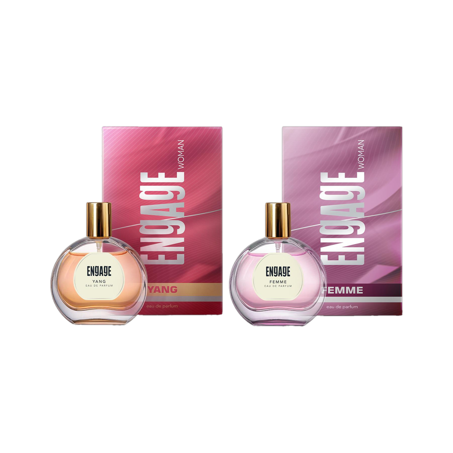Engage Yang + Femme EDP Combo for Women 50ml x2, Skin Friendly Eau de Parfum Eau de Parfum - 100 ml Rs. 157 - Flipkart at ₹157 (65% Off) – Flipkart