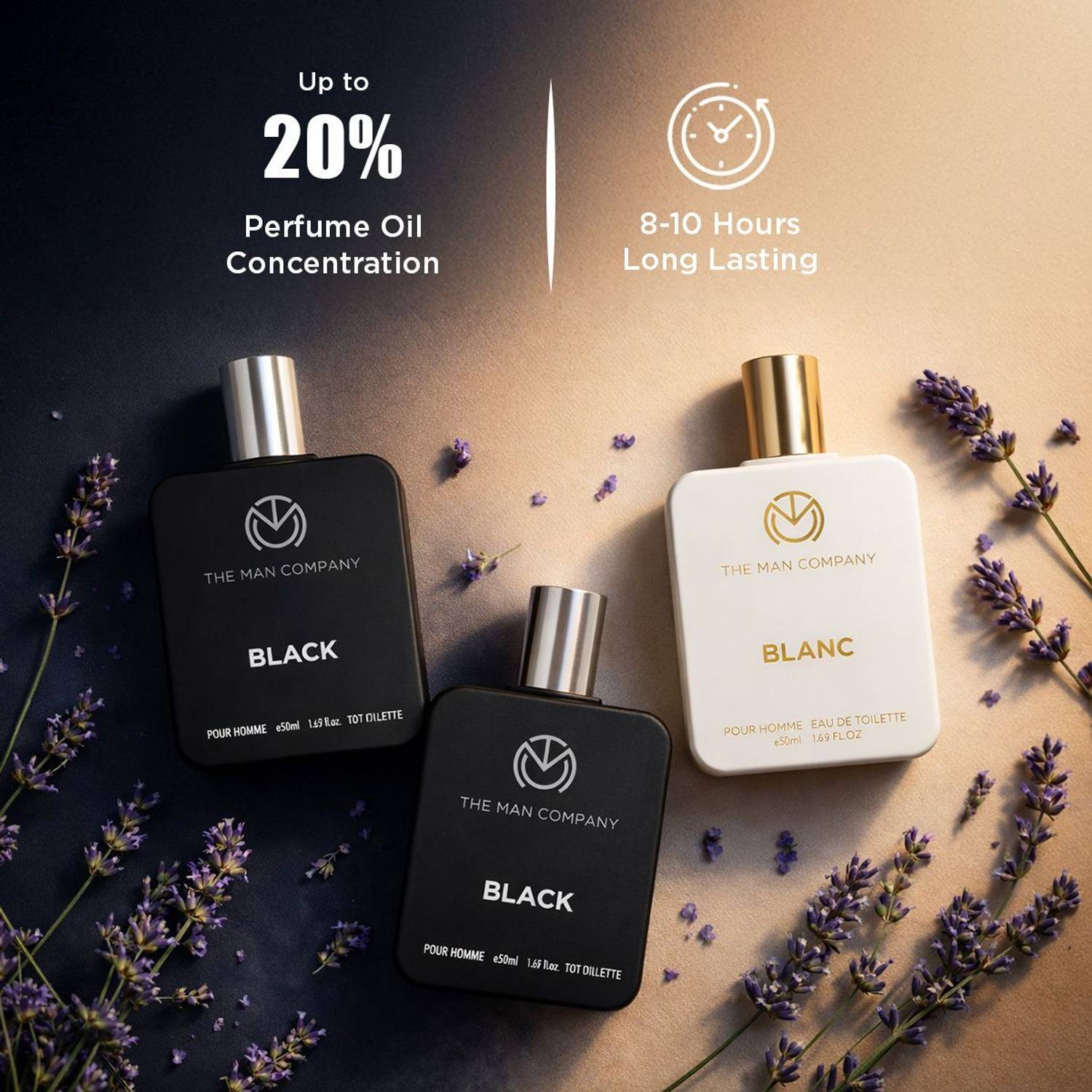 THE MAN COMPANY Iconic Perfumes, Pack of 3 · 50 ml (150 ml total) - Image 3