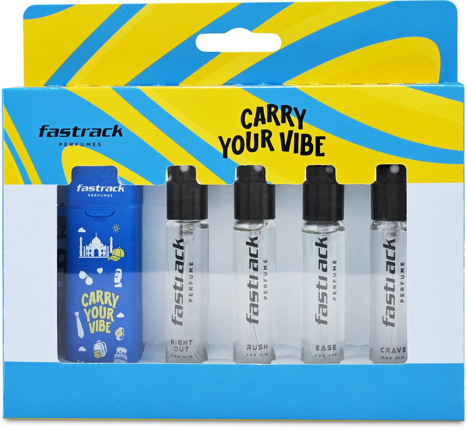 Fastrack Discovery Perfume for Men 8 ml x 4 - Image 2