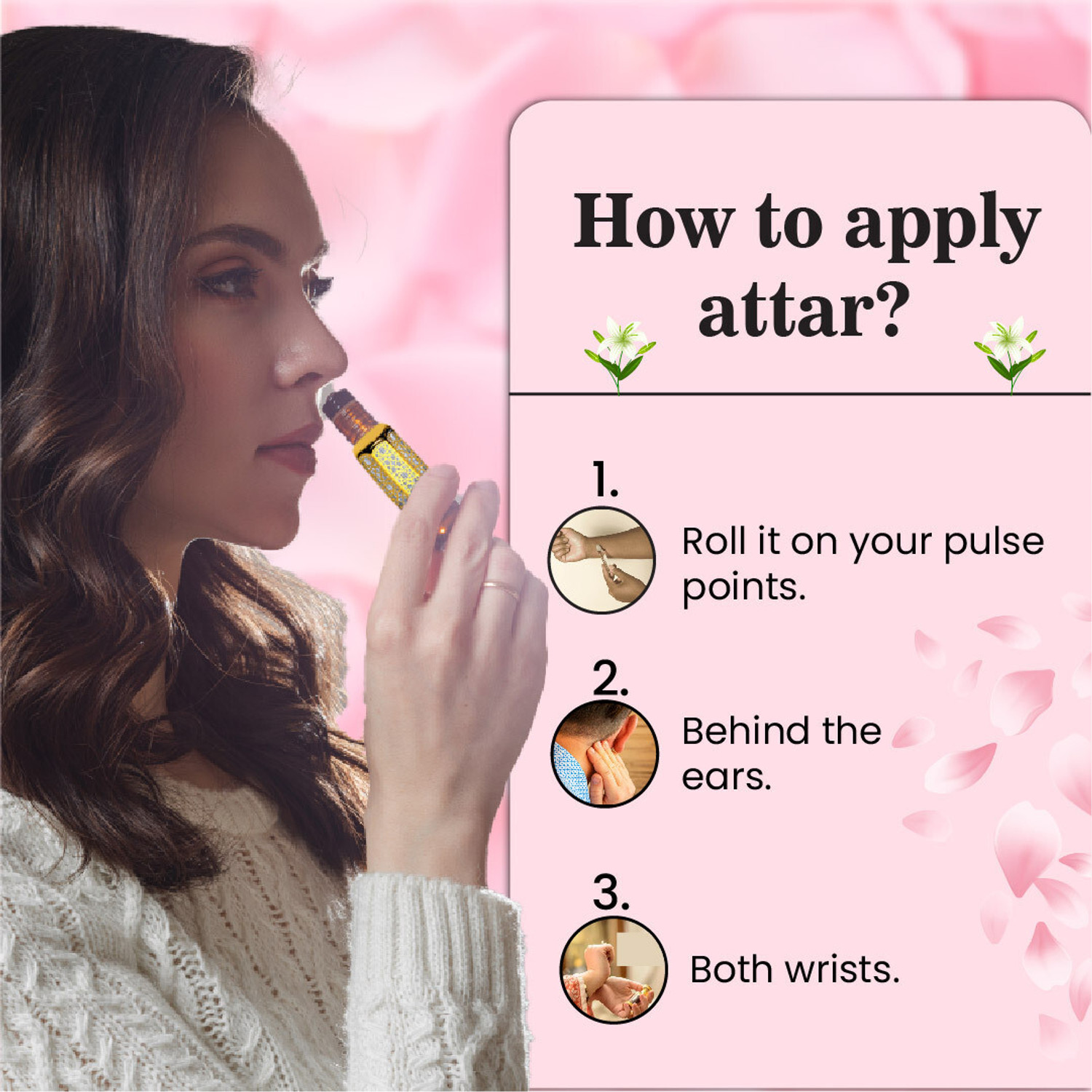 Image of Ayaz Luxury Rose Perfume for Women| Floral & Sweet EDP Long-Lasting Fragrance Scent Floral Attar