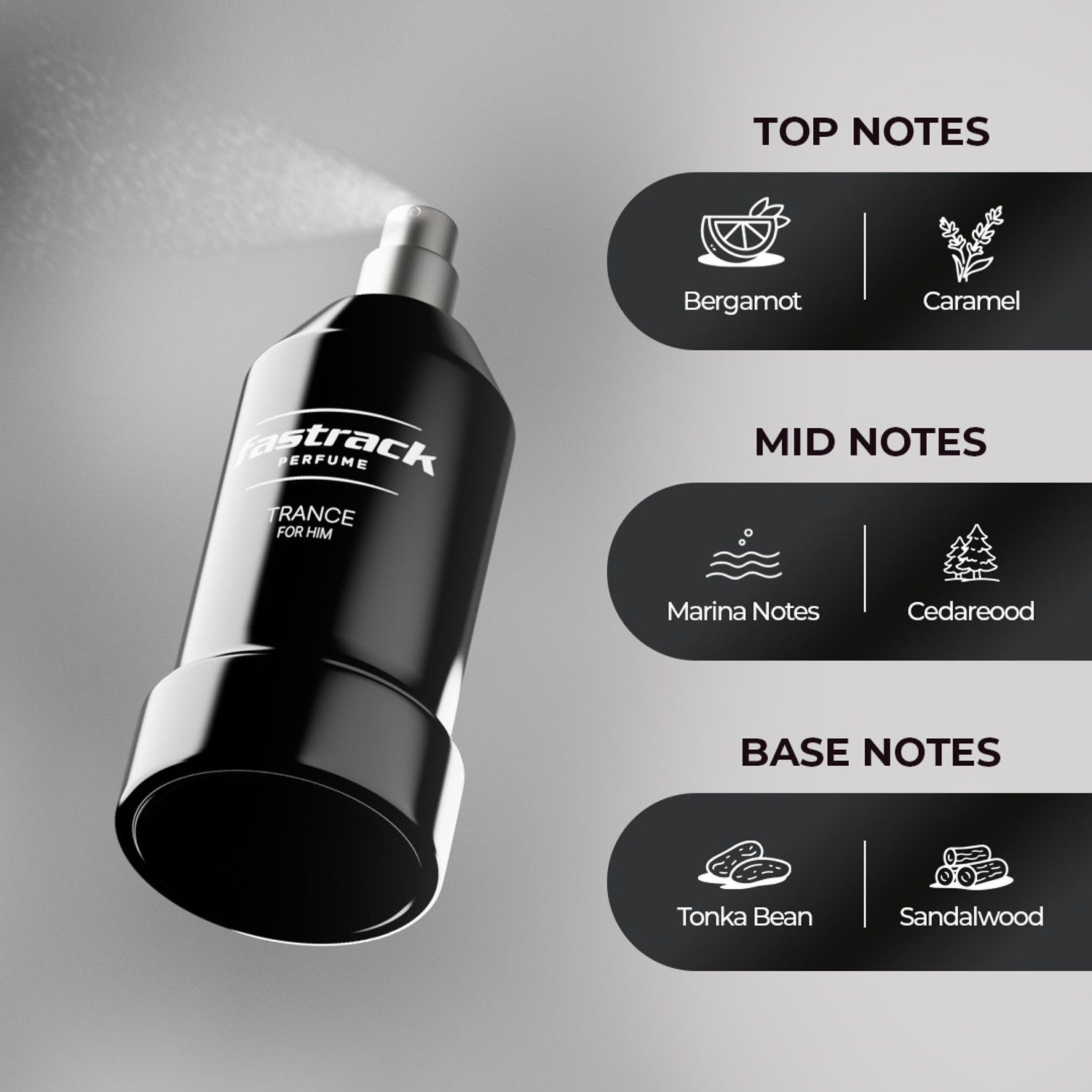 Image of Fastrack Bold Trance for Guys Eau de Parfum - 100 ml