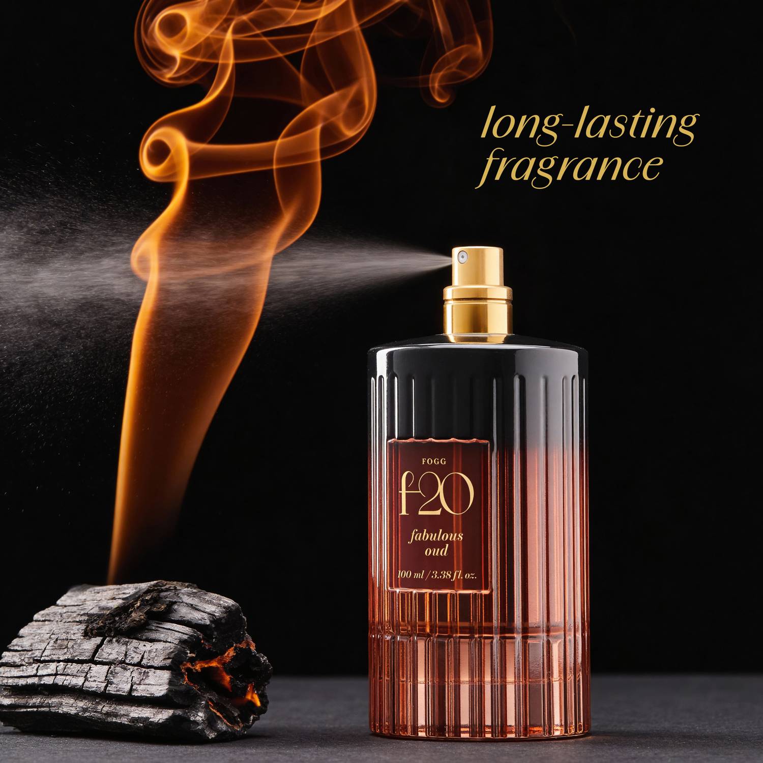 FOGG Premium Luxury Unisex Perfume f20 Fabulous oud 100ml - Image 4