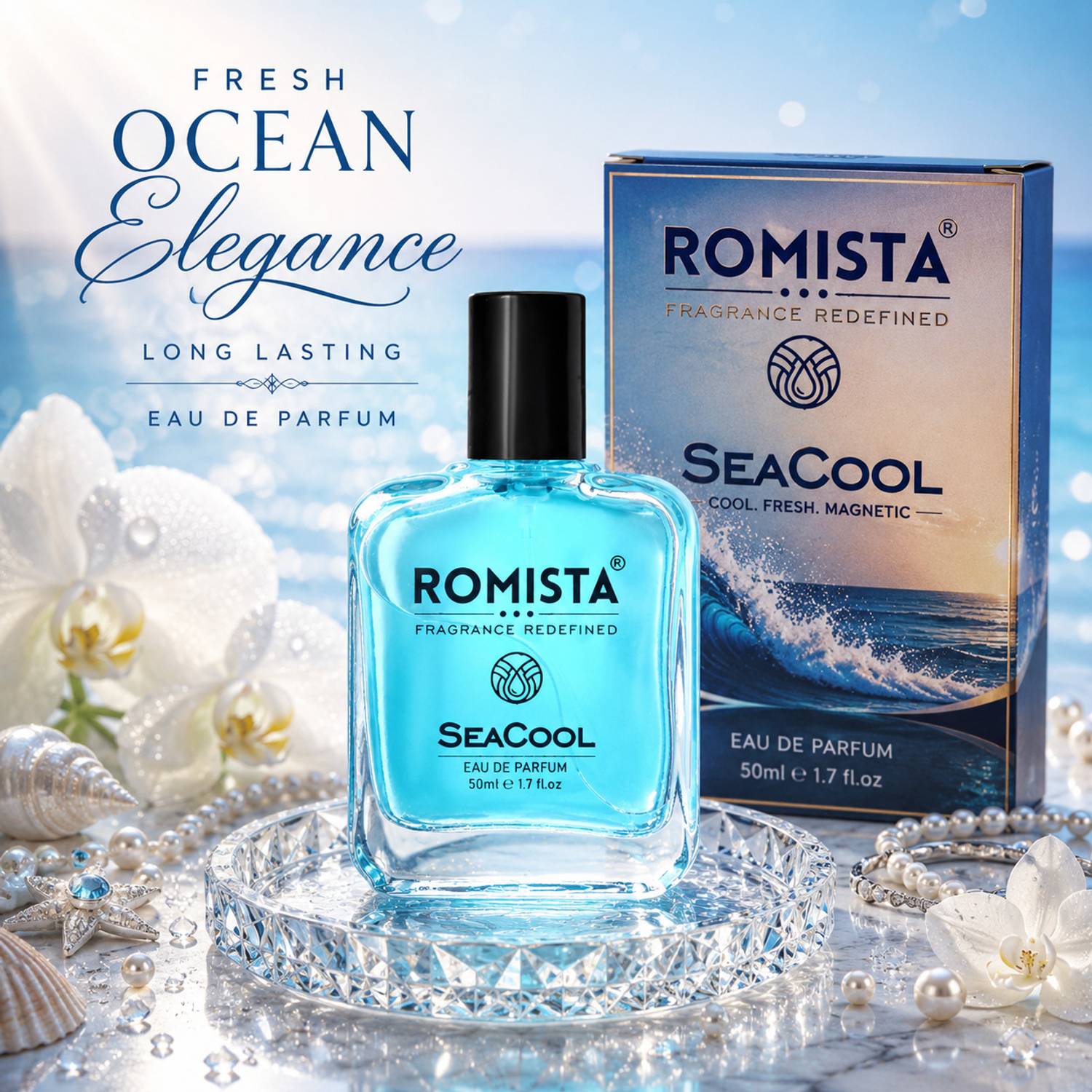 Romista Sea Cool 50 ml Eau de Parfum - Image 5