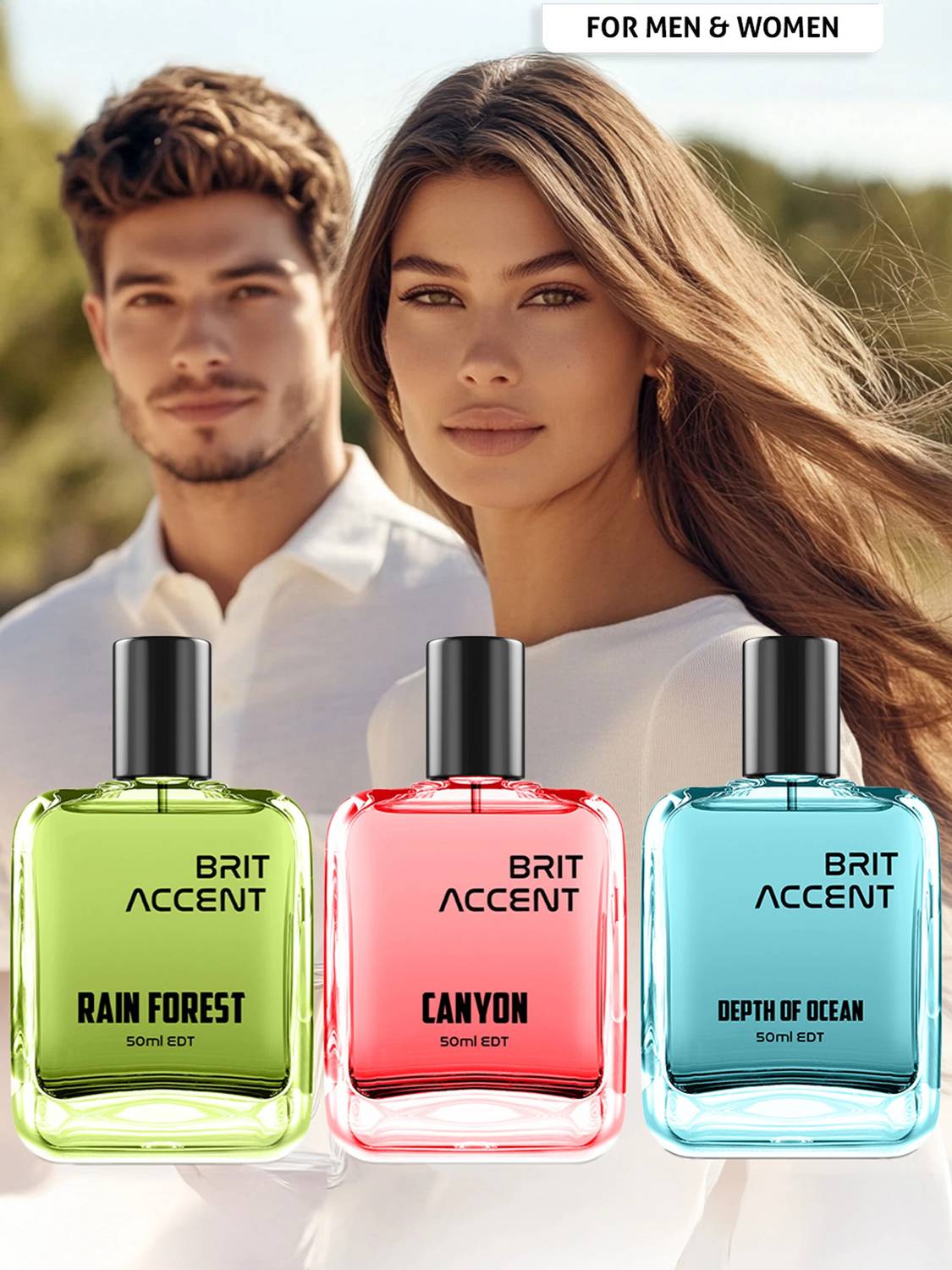 BRIT ACCENT Combo Pack of 3 150ml Pack of 3 · 150 ml (450 ml total) - Image 4