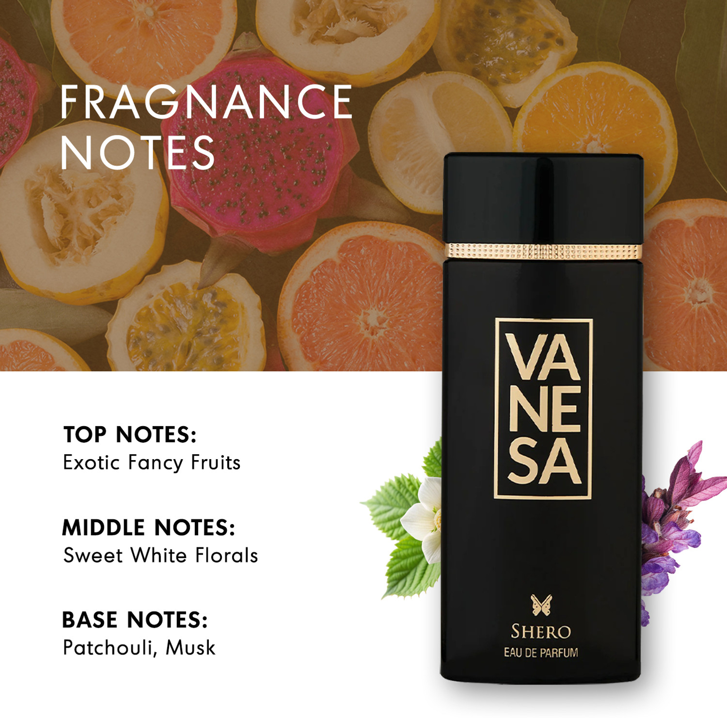Image of VANESA Shero Perfume|Premium & Long Lasting| Eau de Parfum - 60 ml