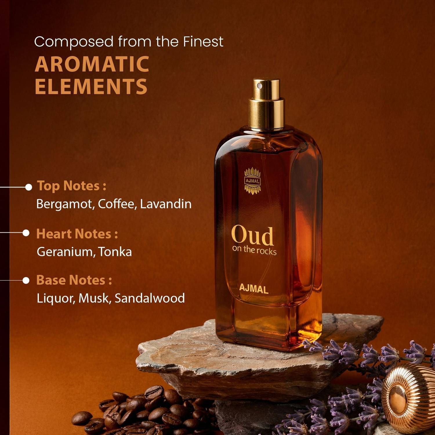 Ajmal Oud On The Rocks 30 ml Eau de Parfum - Image 2