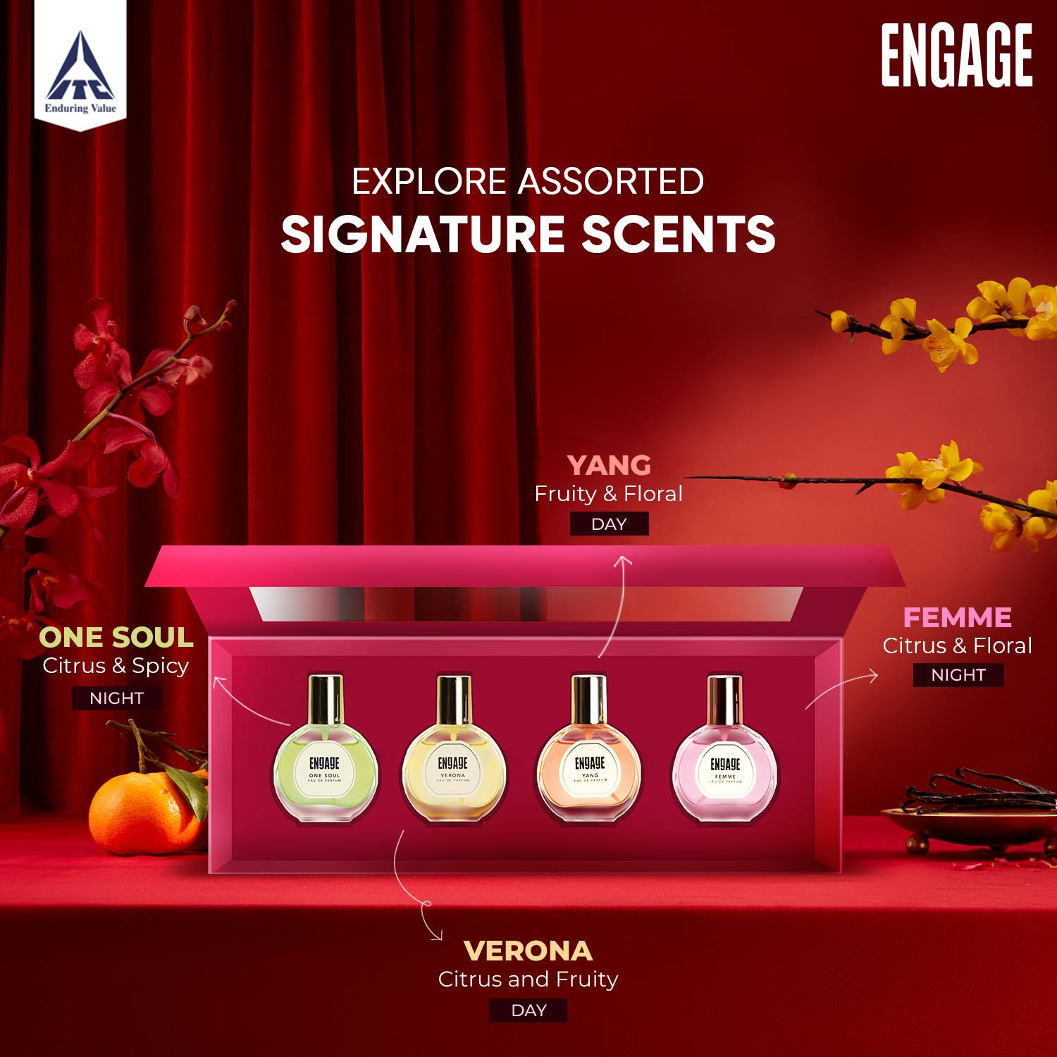 Engage Luxury Assorted Gift Set 100ml - Image 2