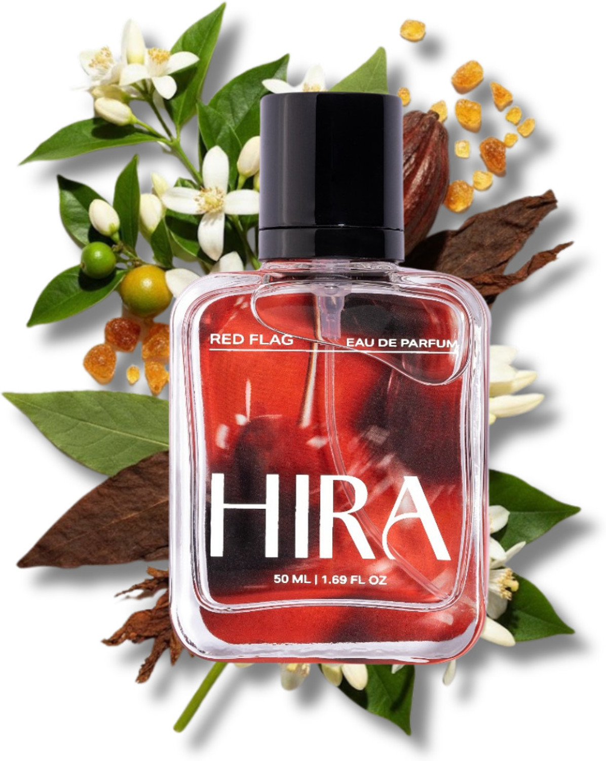 Image of HIRA Red Flag Perfume | For Long Lasting Smell|Tuberose & Patchouli Fragrance|Gifts Eau de Parfum - 50 ml