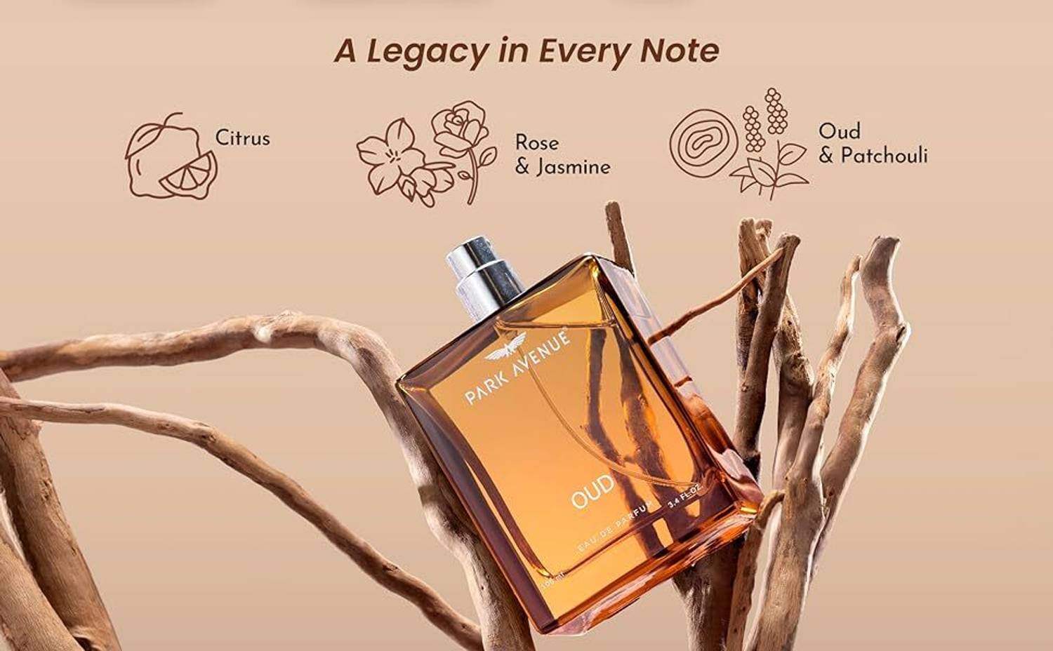 Park Avenue Oud Eau de Parfum 100ml - Image 4