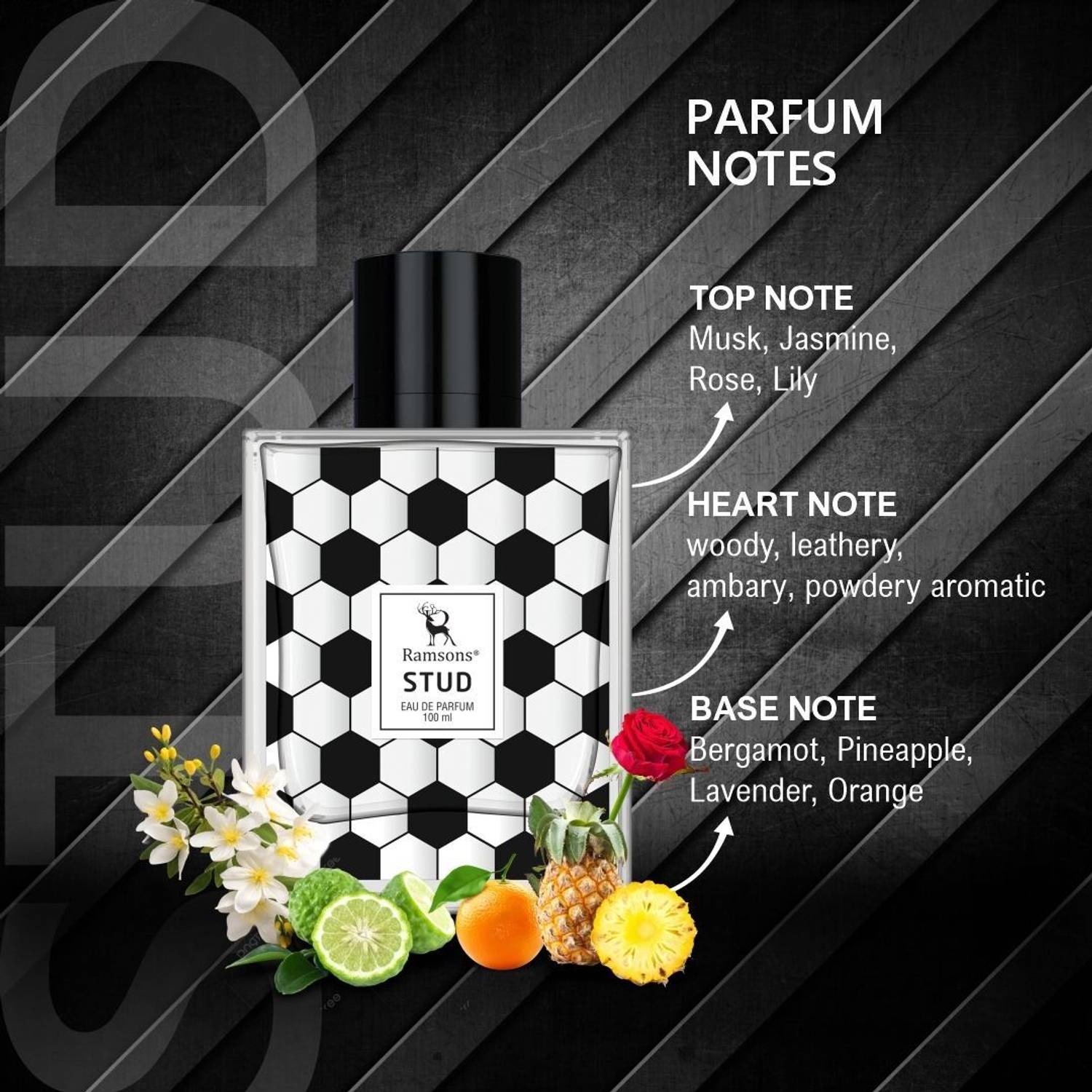 RAMSONS STUD Eau de Parfum 100 ml - Image 3