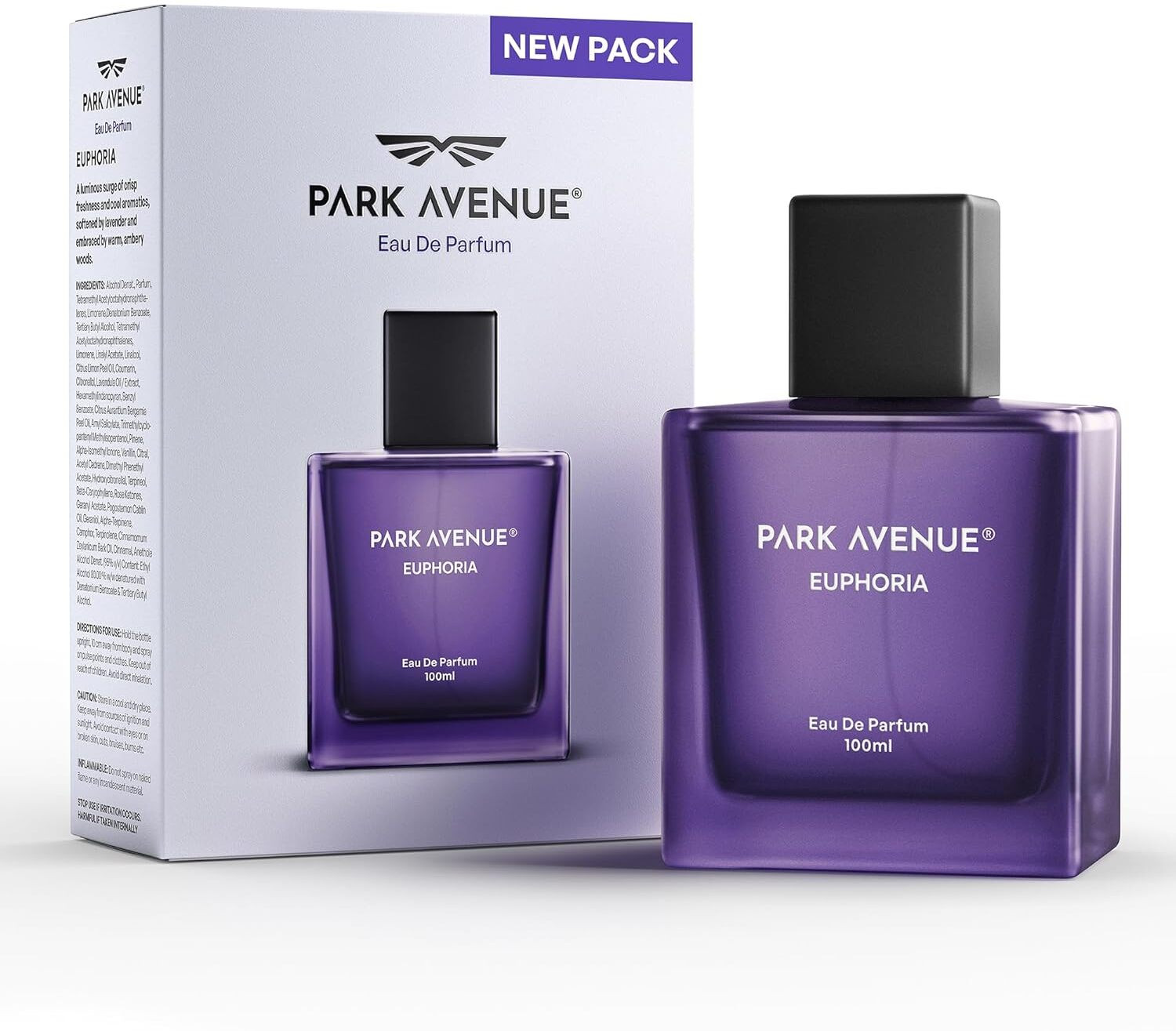 Image of PARK AVENUE Euphoria Eau de Parfum Eau de Parfum Eau Fraiche - 100 ml