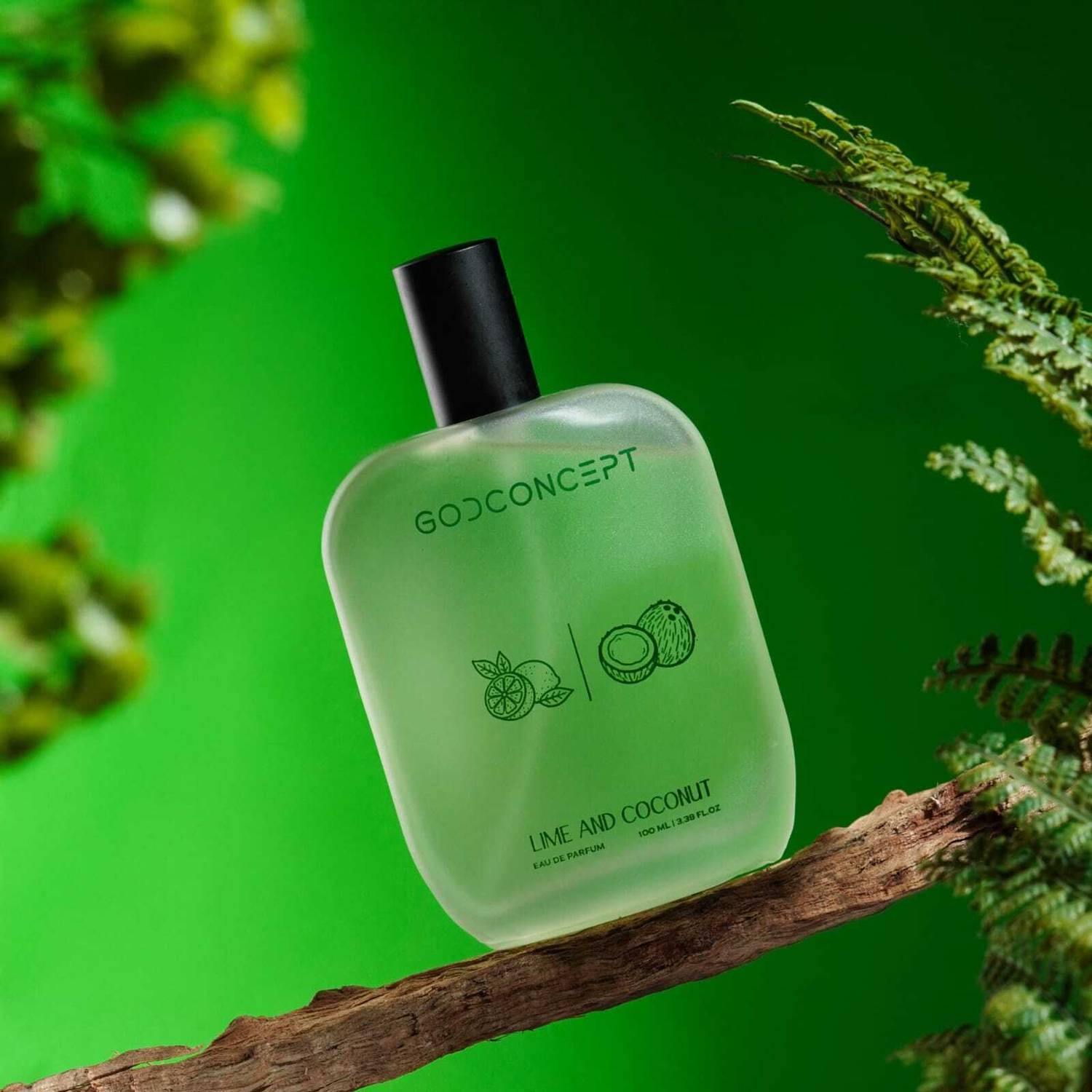 GodConcept Lime and Coconut Eau de Parfum - 100 ml - Image 3