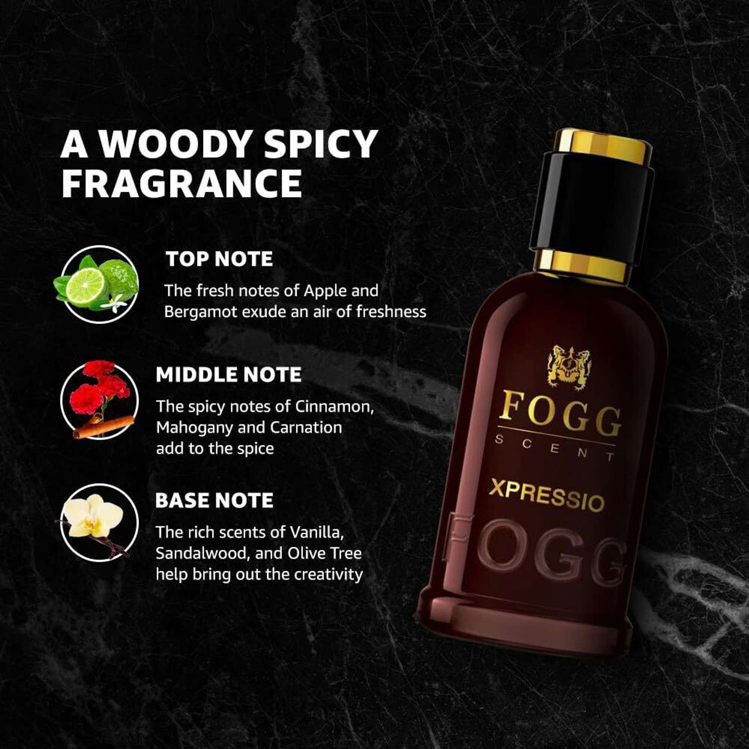 Image of FOGG Xpressio & Xtremo Perfume Scent With Long Lasting Eau de Parfum - 100 ml