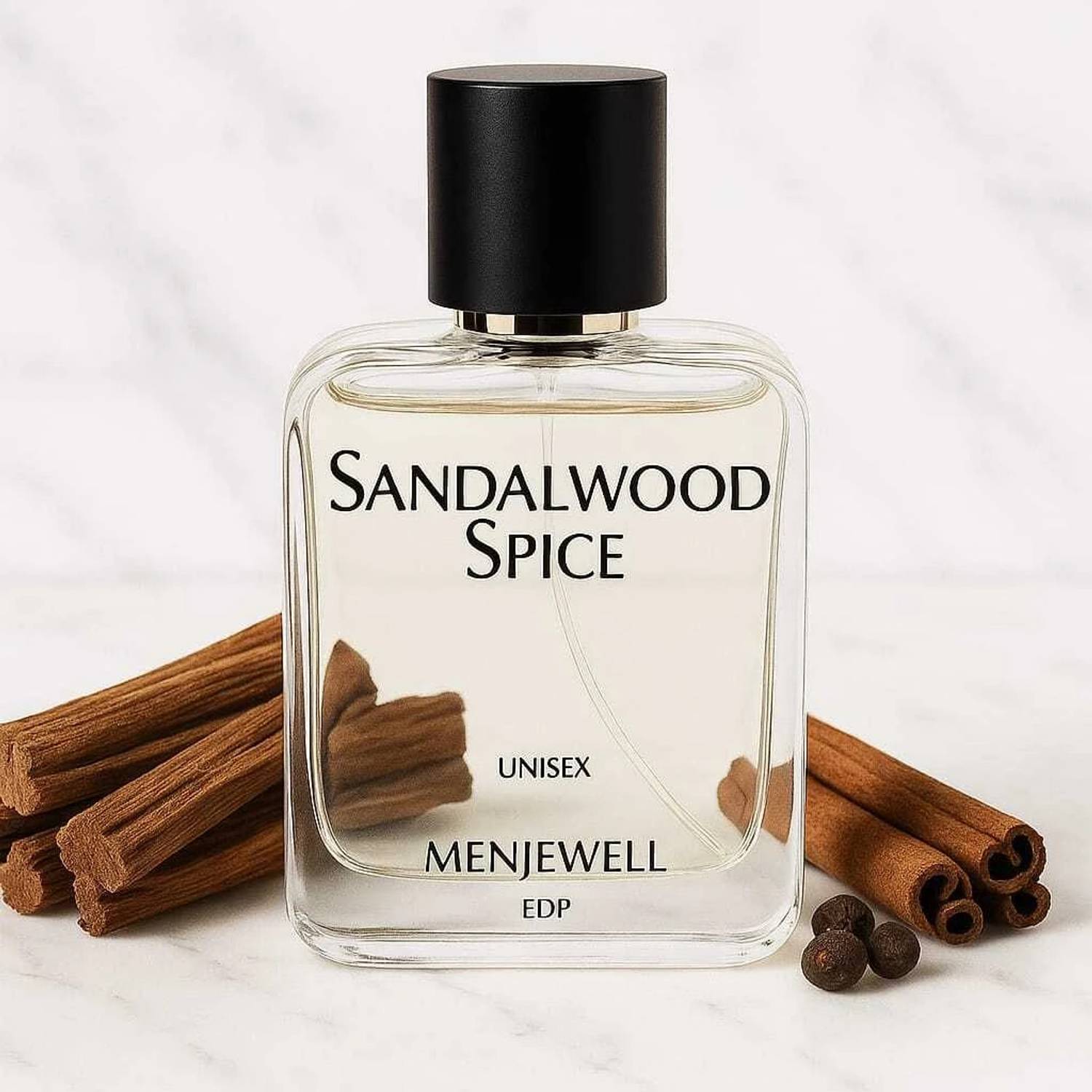 Menjewell Sandalwood Spice Perfume 50ml - Image 1