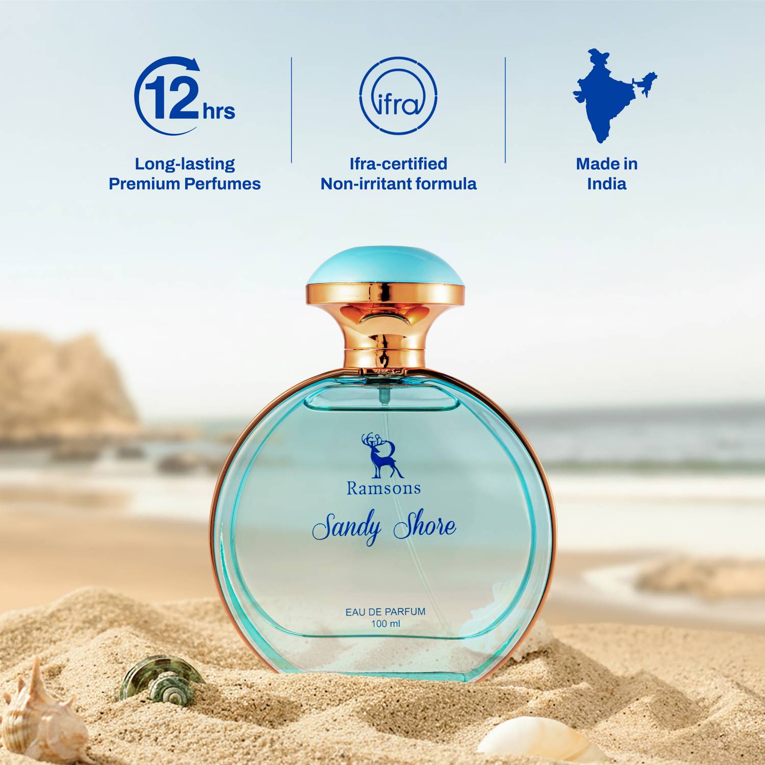 RAMSONS Sandy Shore Eau de Parfum 100 ml - Image 3