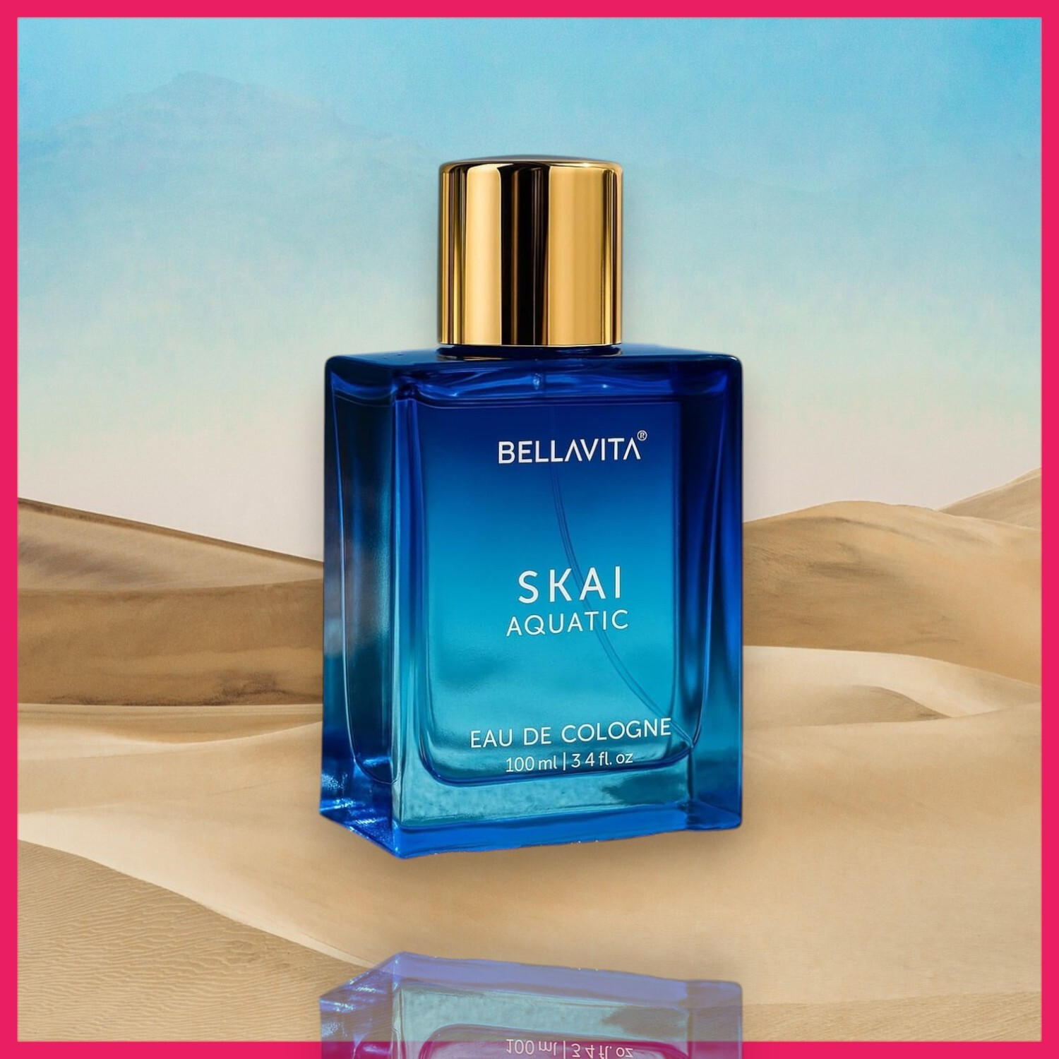 Image of Bellavita Luxury Skai Aquatic Pure Eau De Parfum (100ml) Eau de Parfum - 100 ml